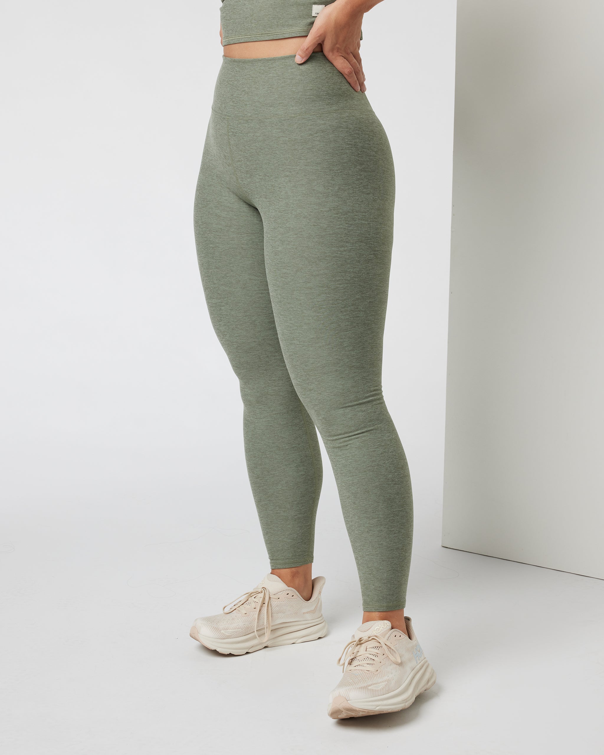 Clean Elevation Legging | Pistachio Heather - Image 5