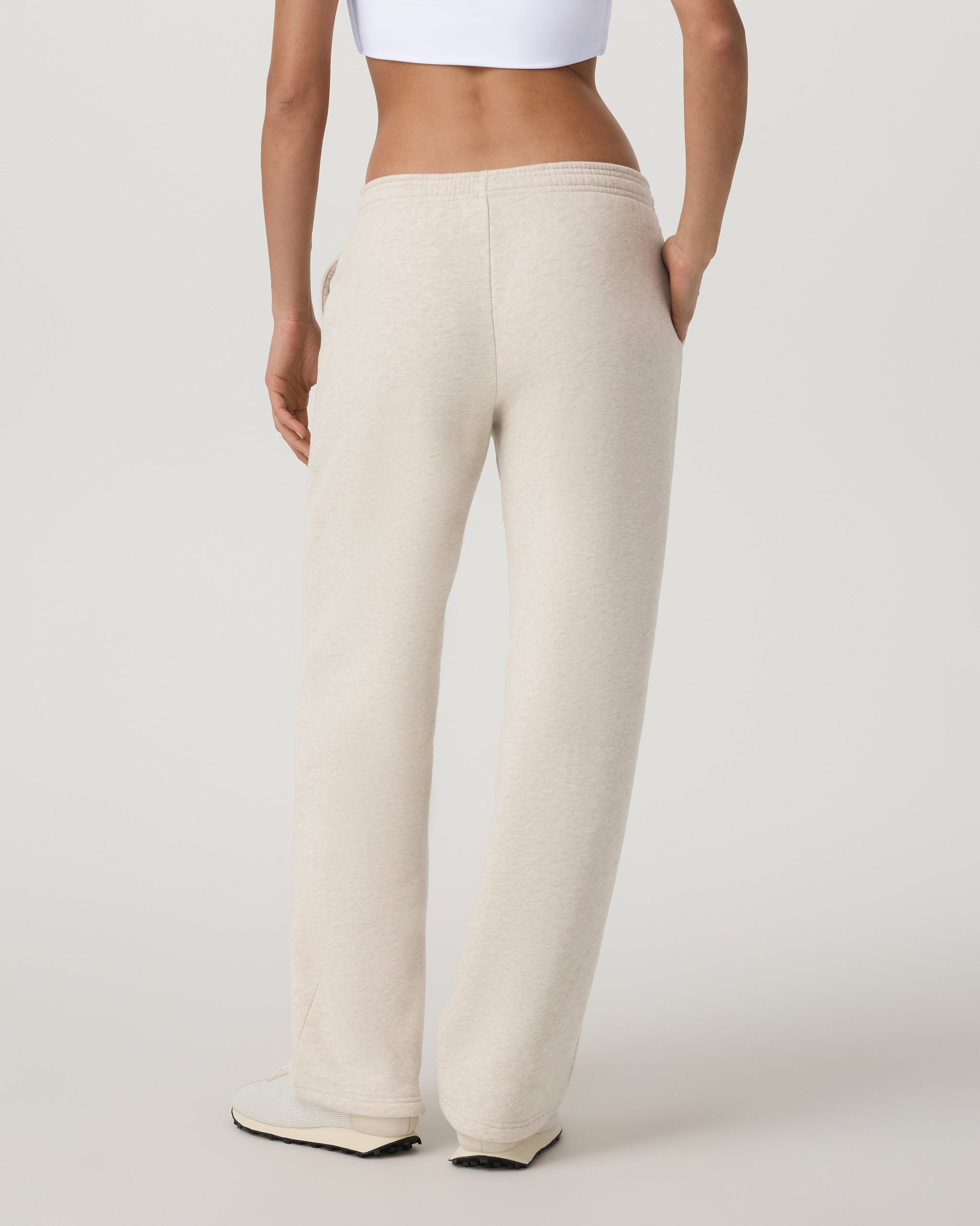 Restore Straight Leg Sweatpant-Long | Bone Heather - Image 3