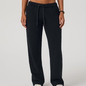 Restore Straight Leg Sweatpant-Long | Washed Black