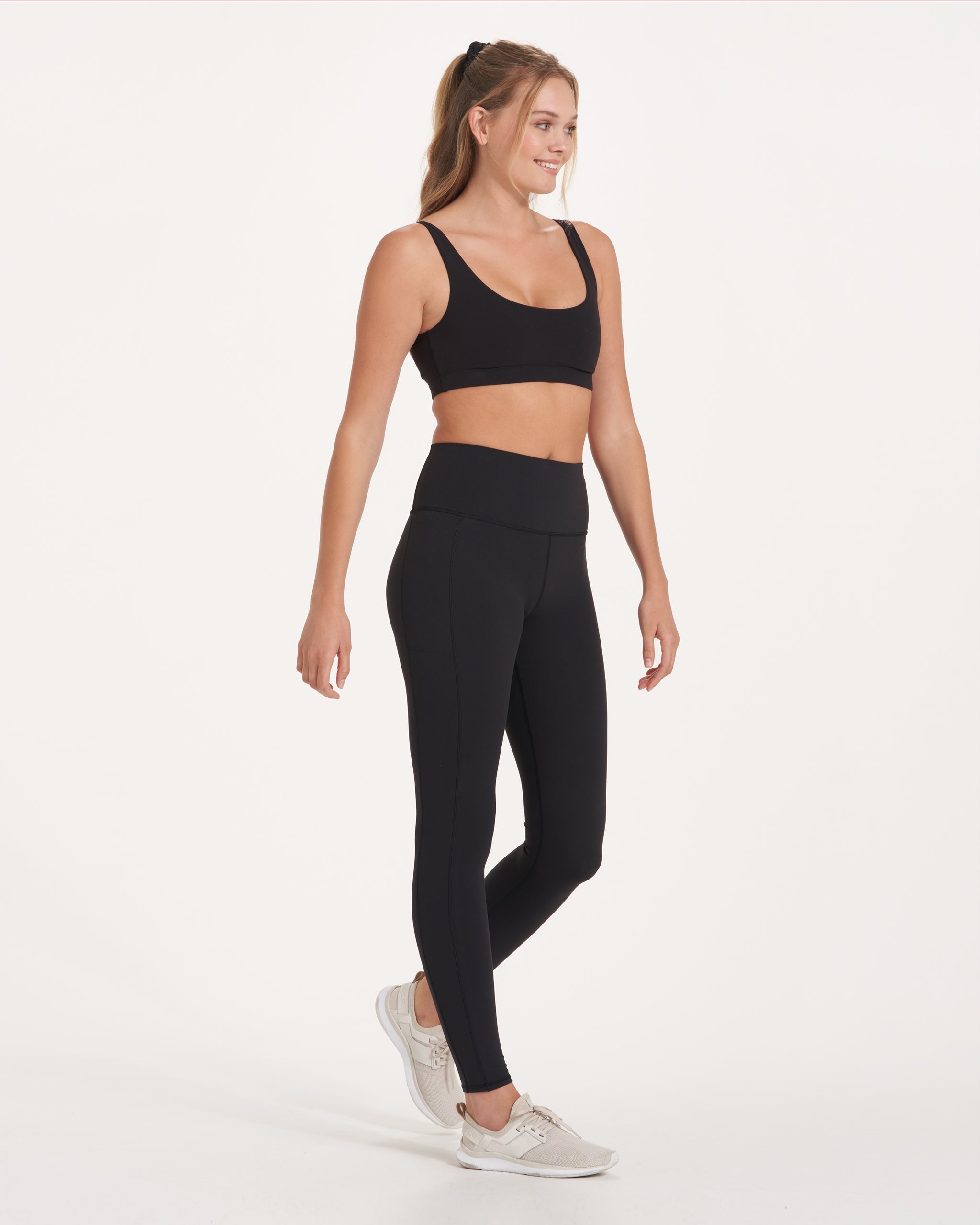Studio Pocket Legging-Long | Black - Image 4