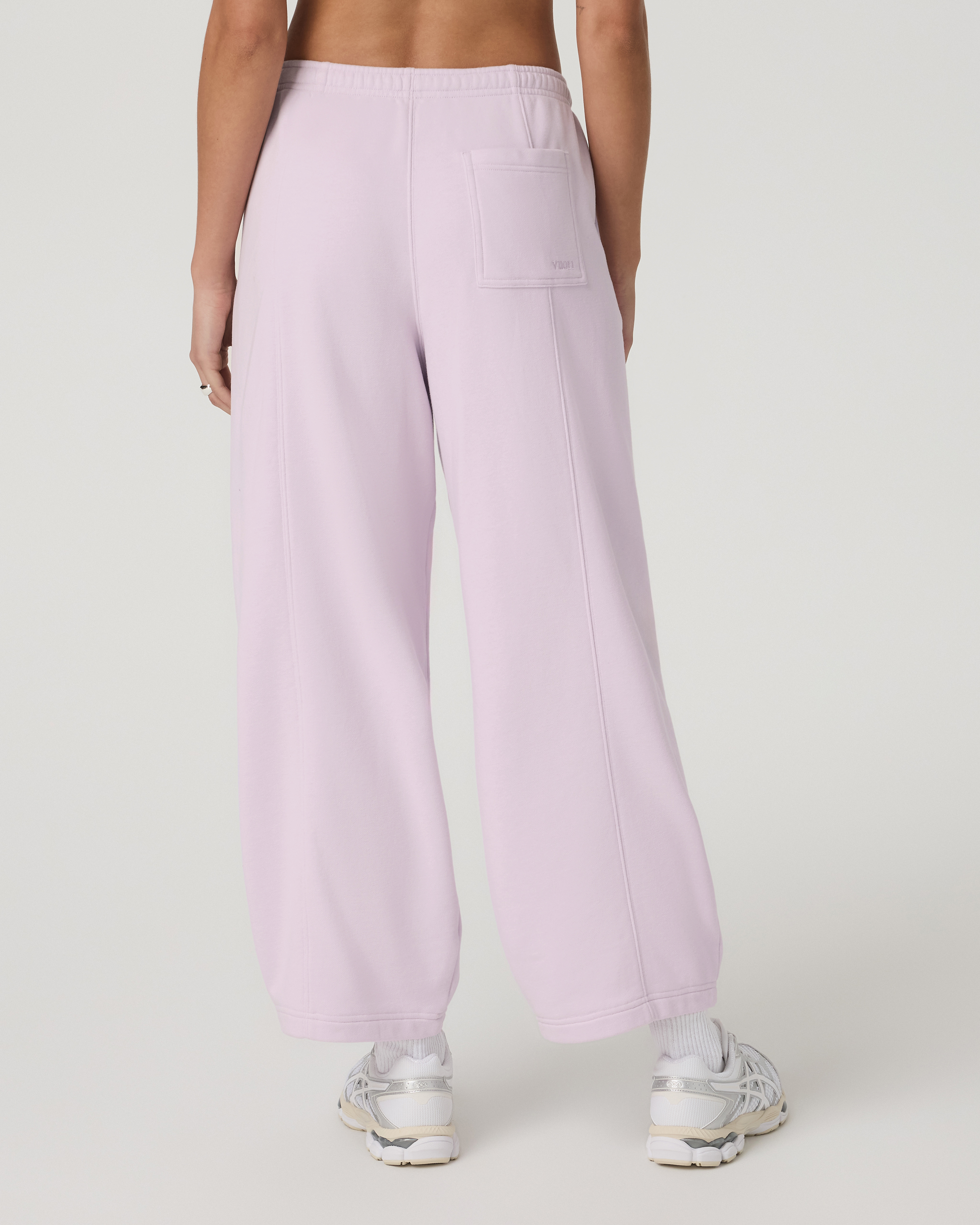 Sedona Barrel Crop Sweatpant | Lilac Breeze - Image 3