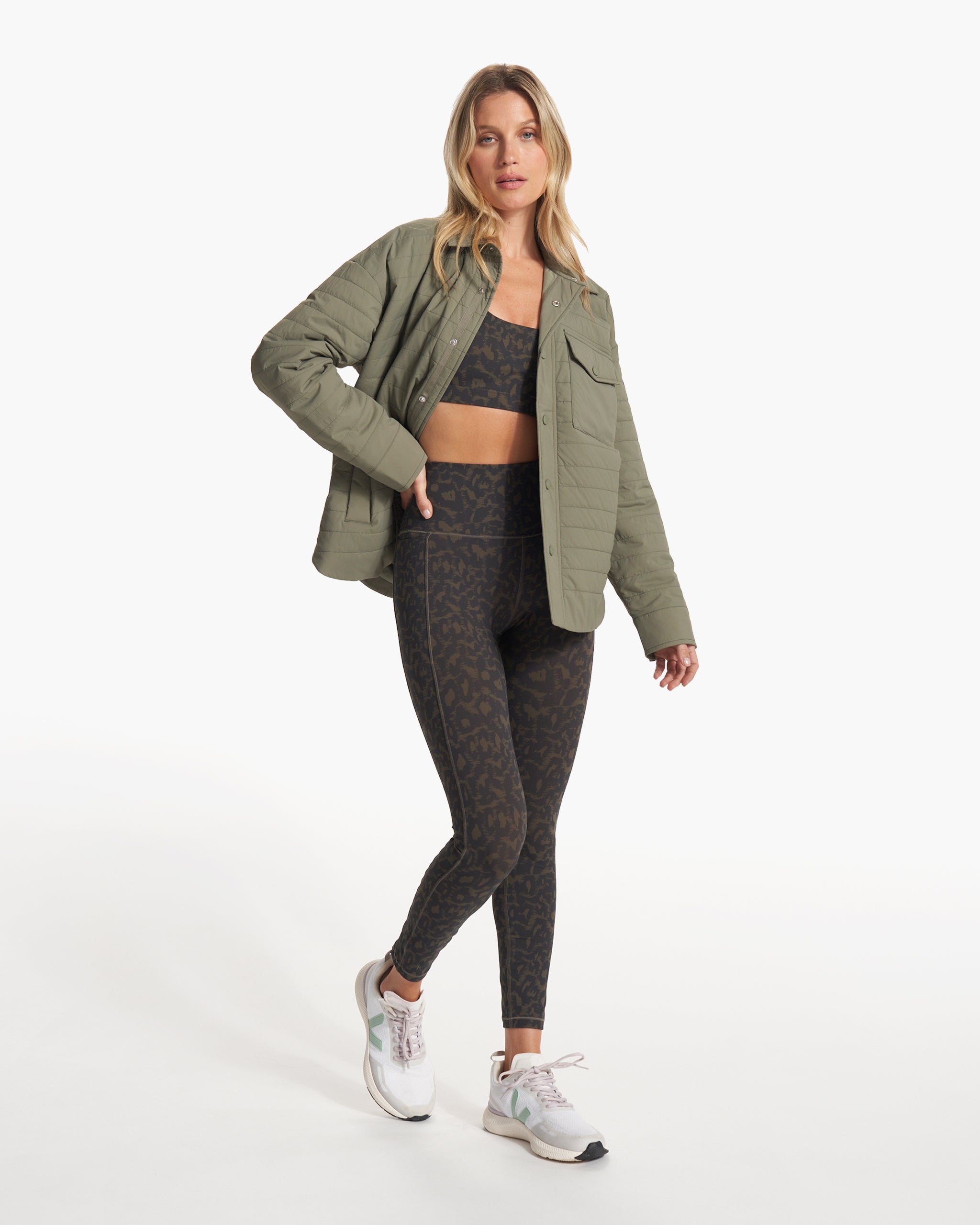 Studio Pocket Legging | Cocoa Spots - Image 2