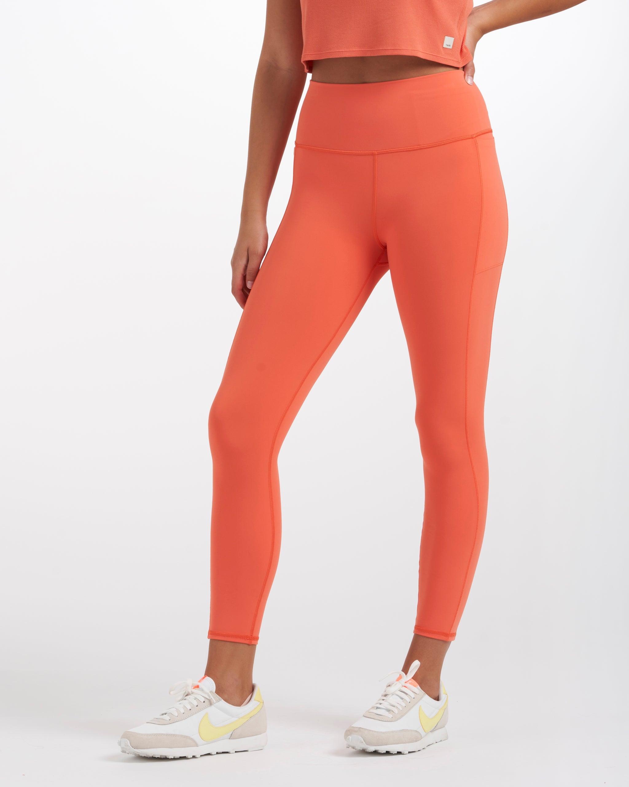Studio Pocket Legging | Grapefruit - Image 2