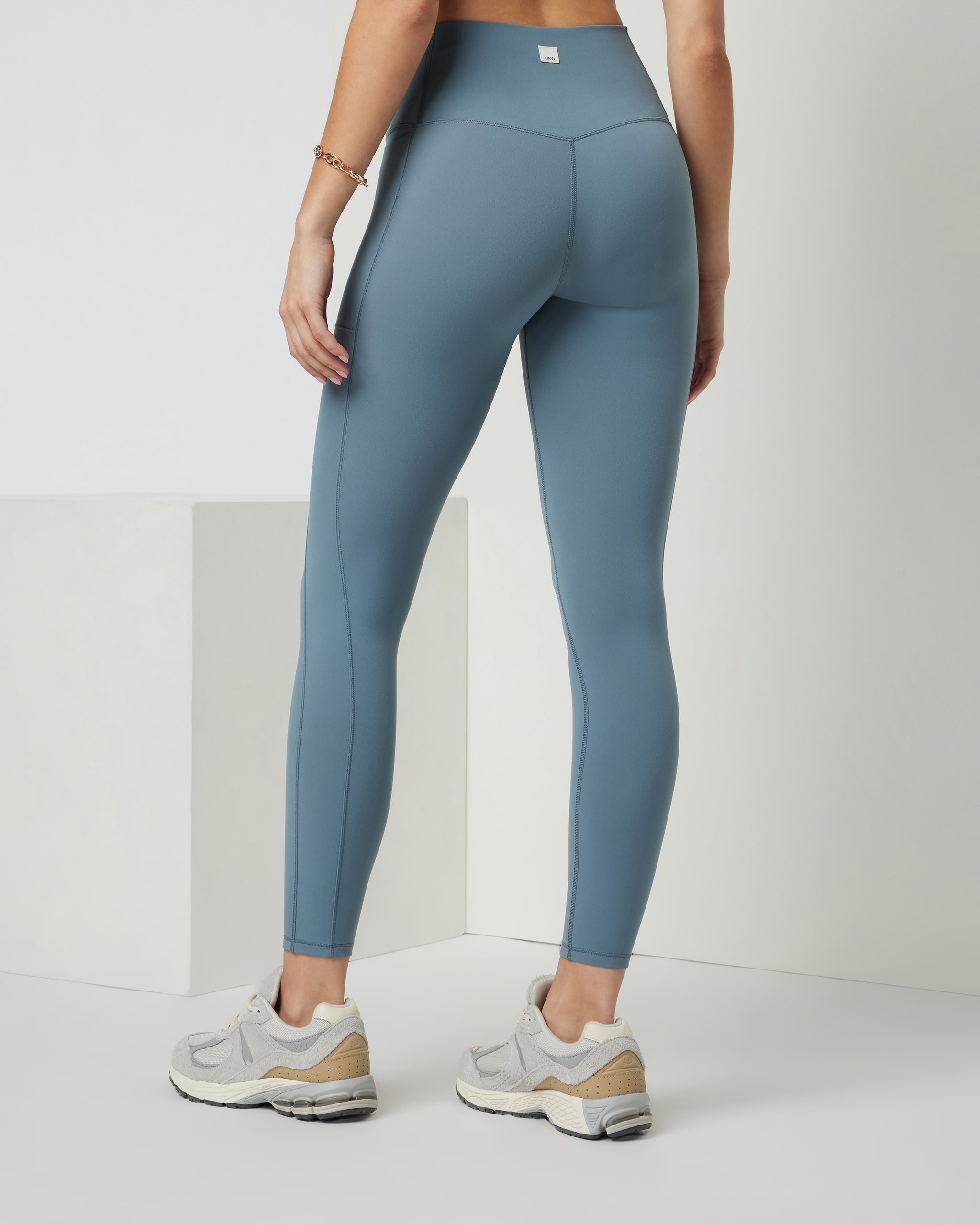 Studio Pocket Legging | Smoke Blue - Image 3