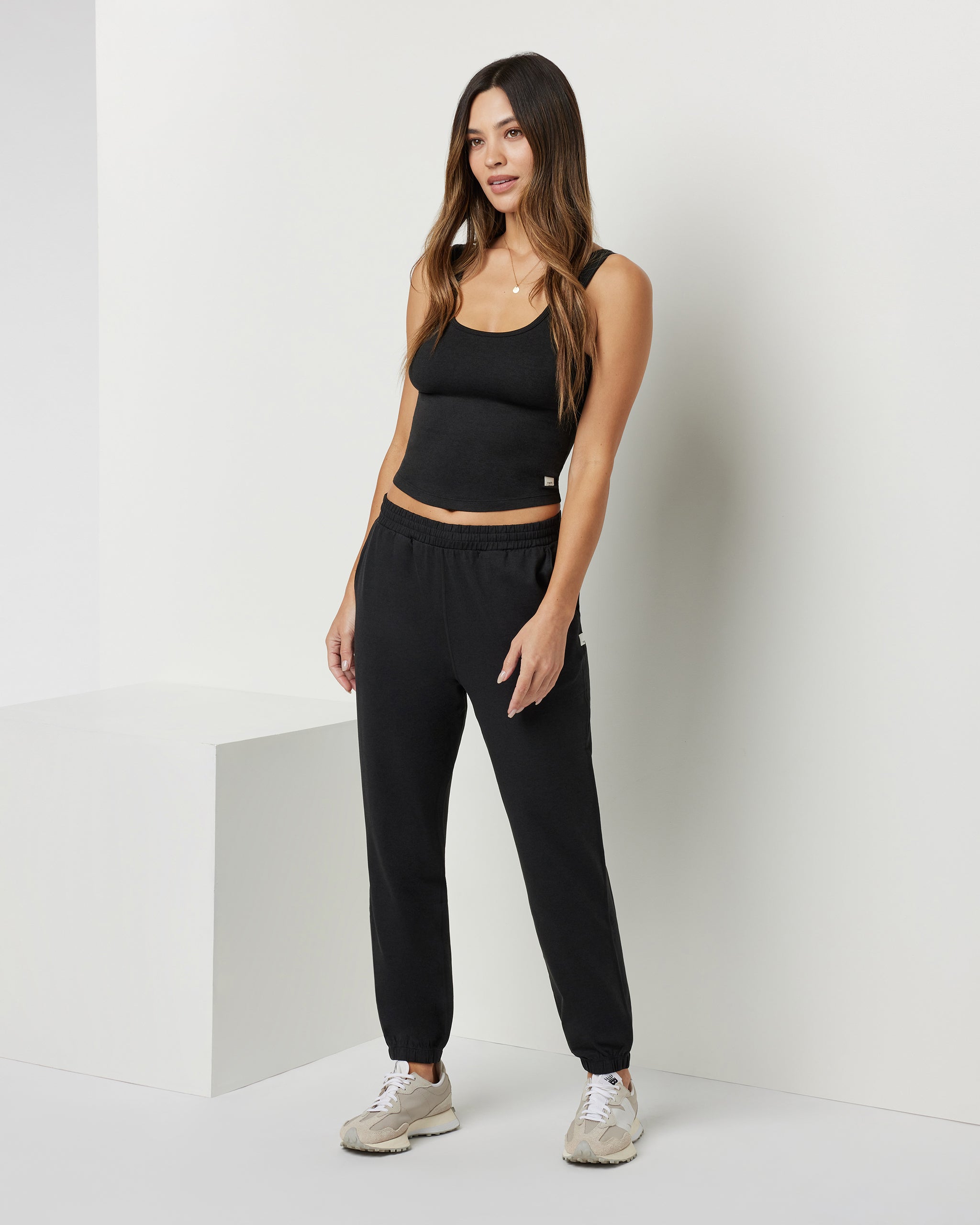 Boyfriend Sweatpant | Black Heather - Image 2