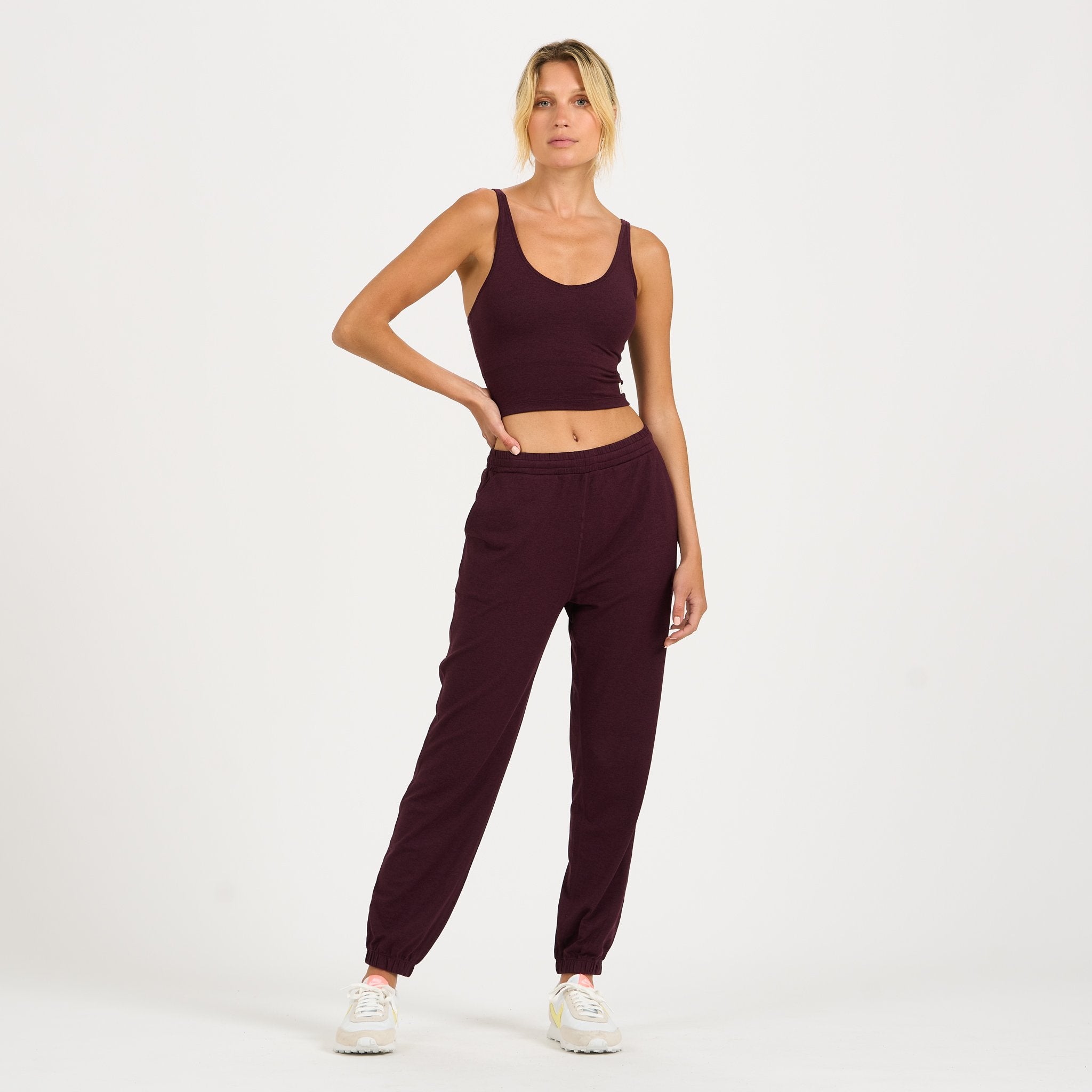 Boyfriend Sweatpant | Cerise Heather - Image 4