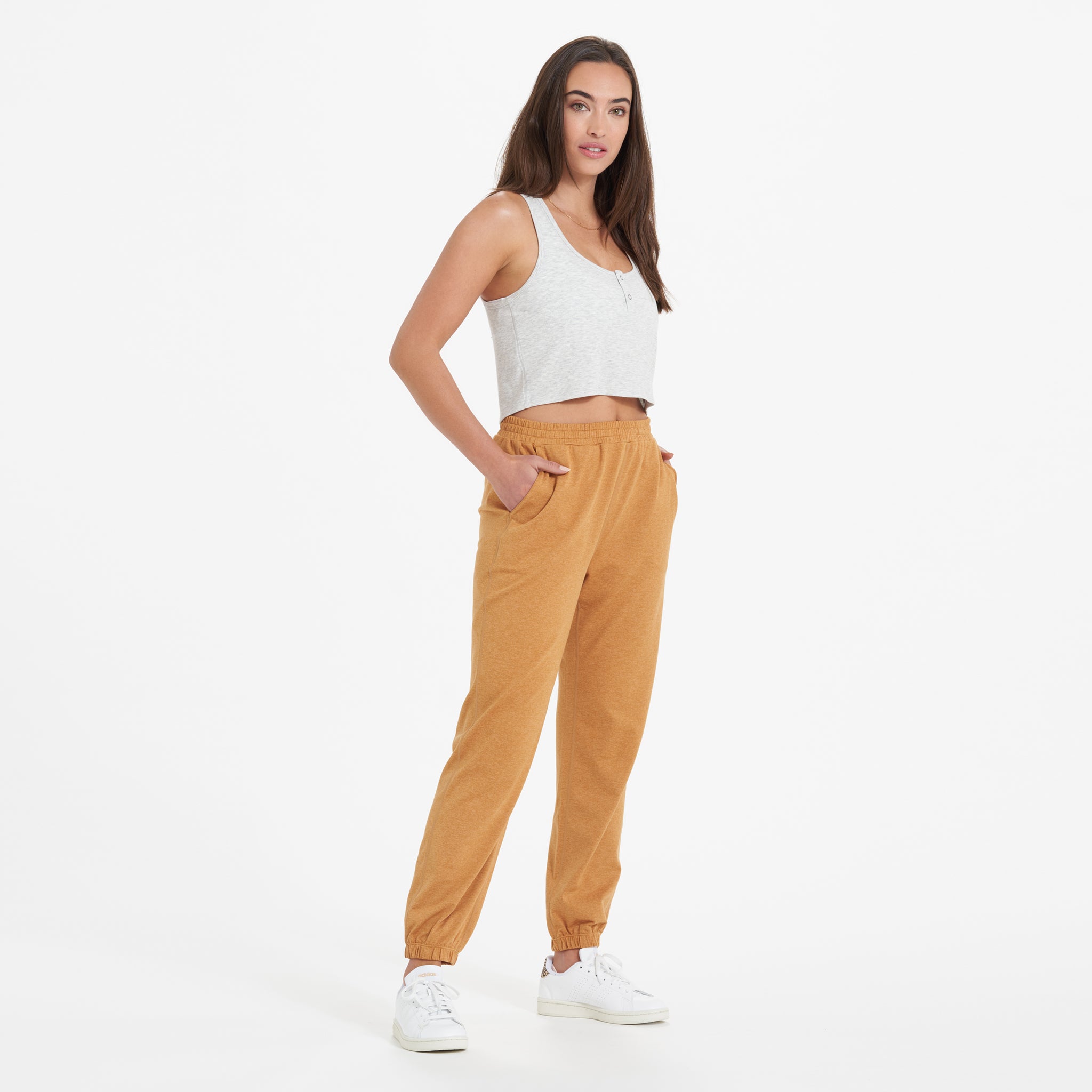 Boyfriend Sweatpant | Flax Heather - Image 4