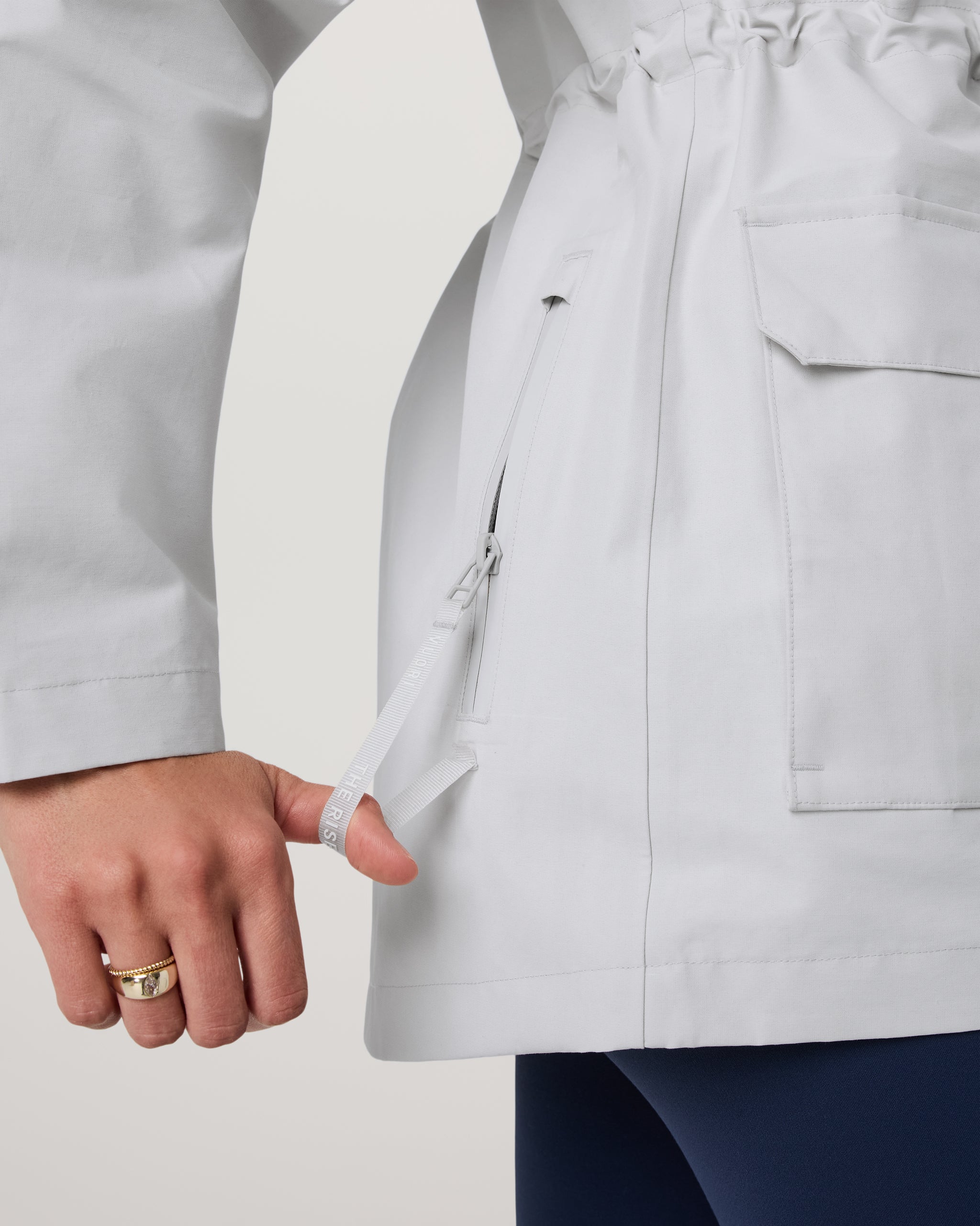 Pfeiffer Rain Jacket | Silver Cloud - Image 4