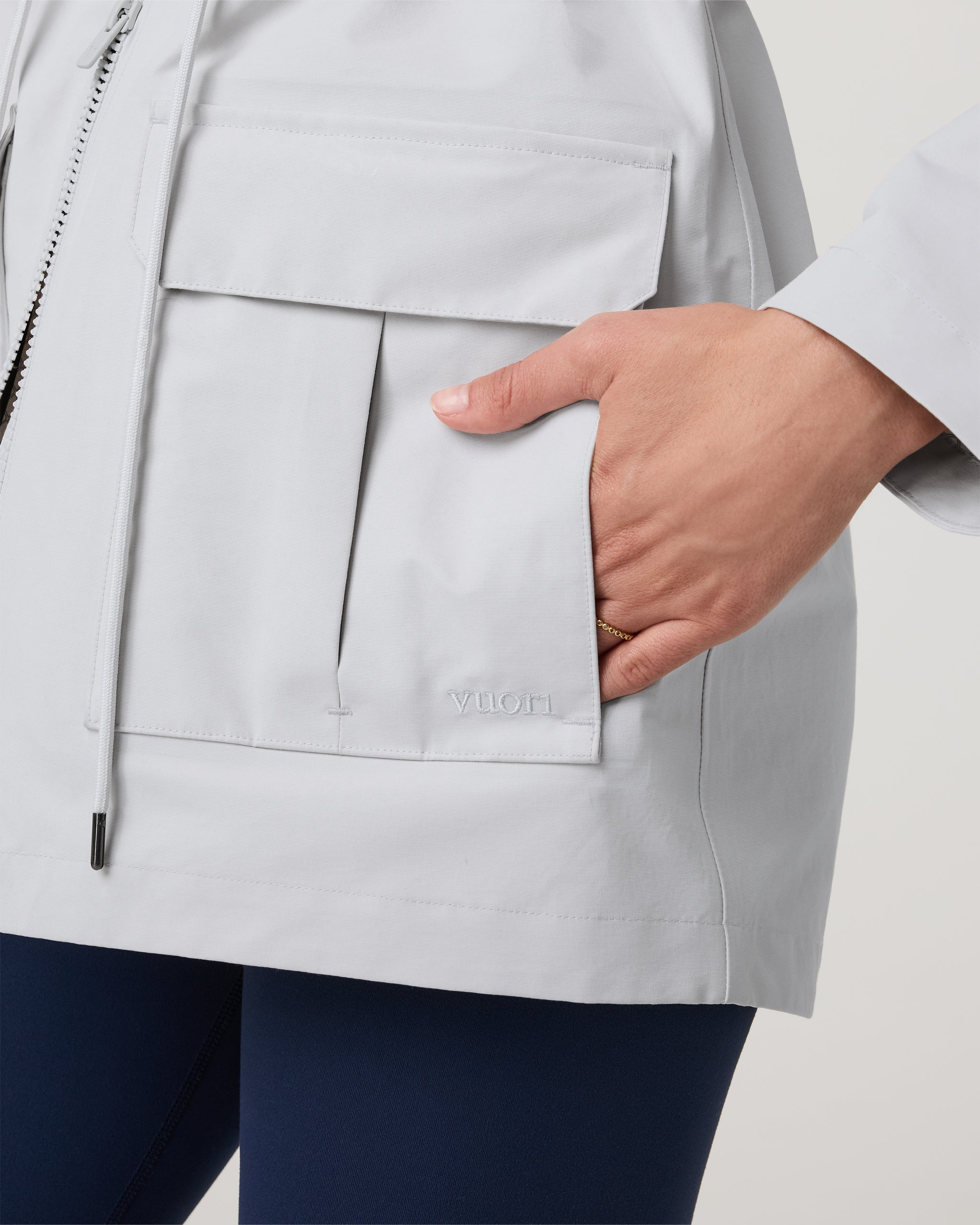 Pfeiffer Rain Jacket | Silver Cloud - Image 5