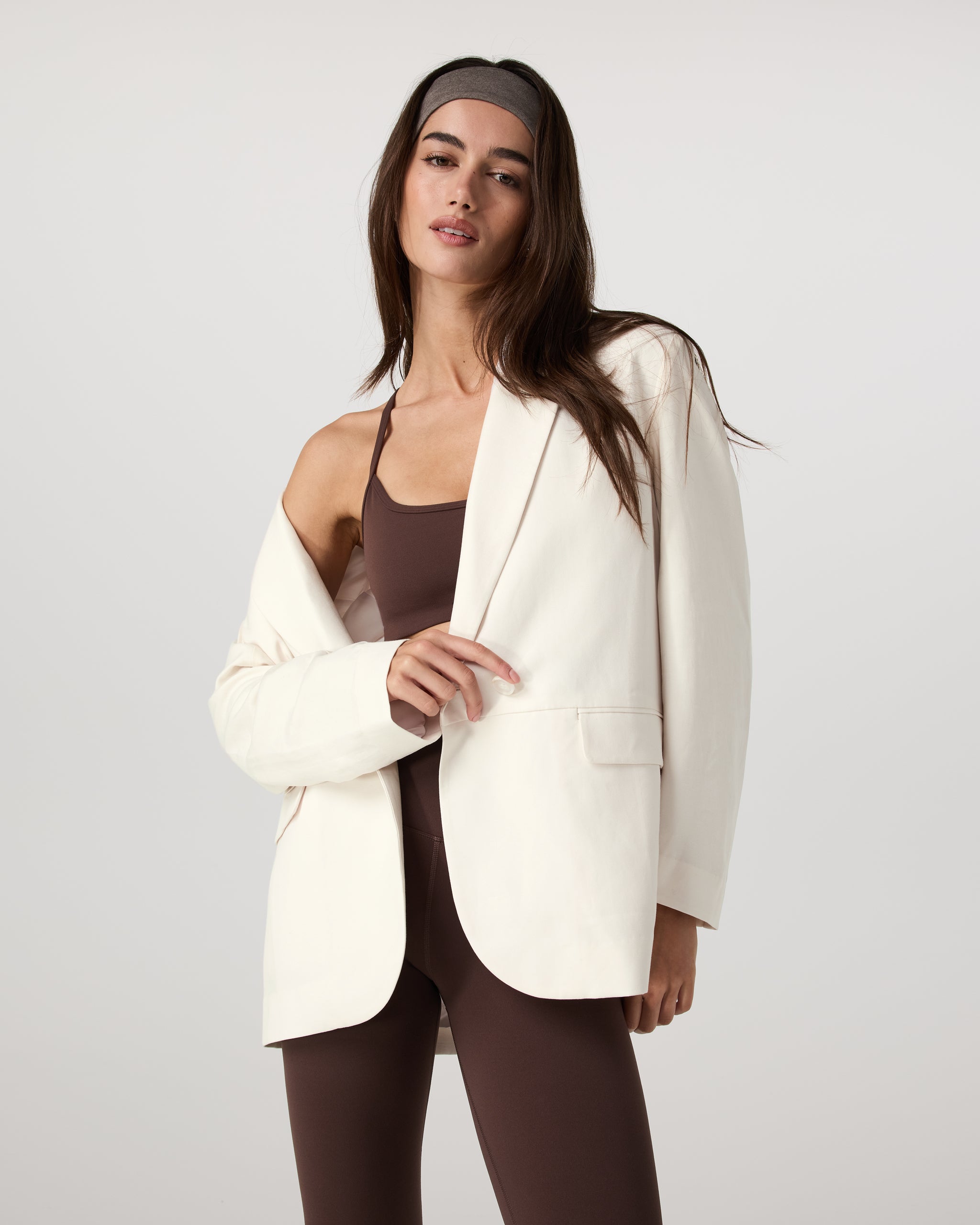 Trestles Twill Blazer | Marshmallow - Image 5