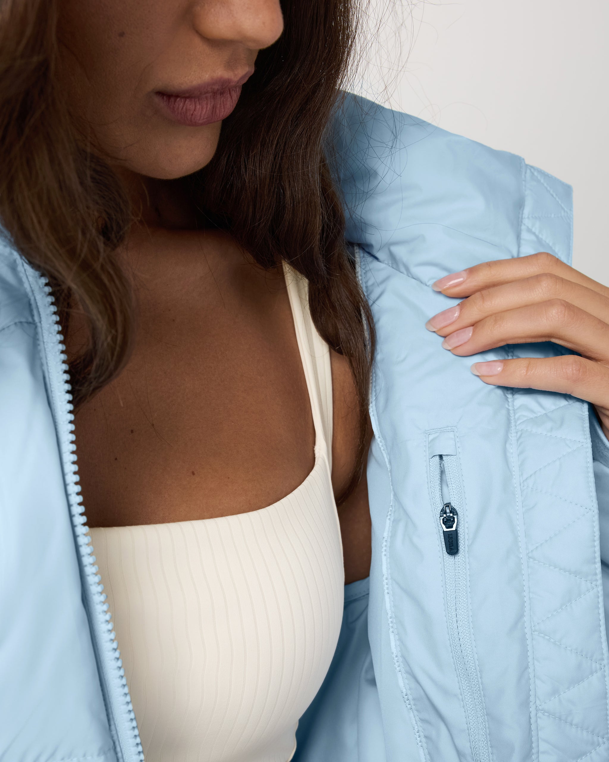 Alta Down Jacket | Crystal Blue - Image 5