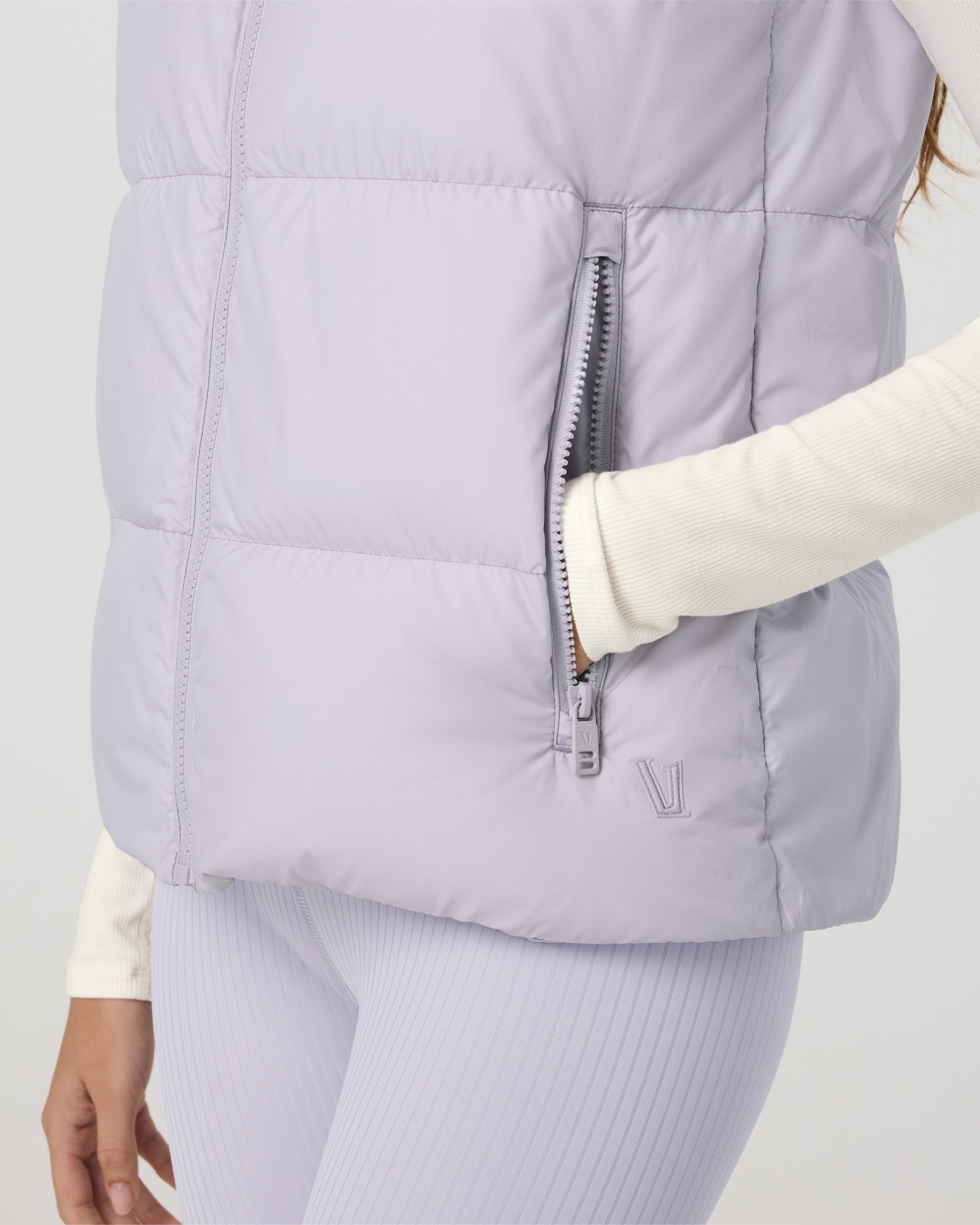 Alta Down Vest | Lavender Ice - Image 2