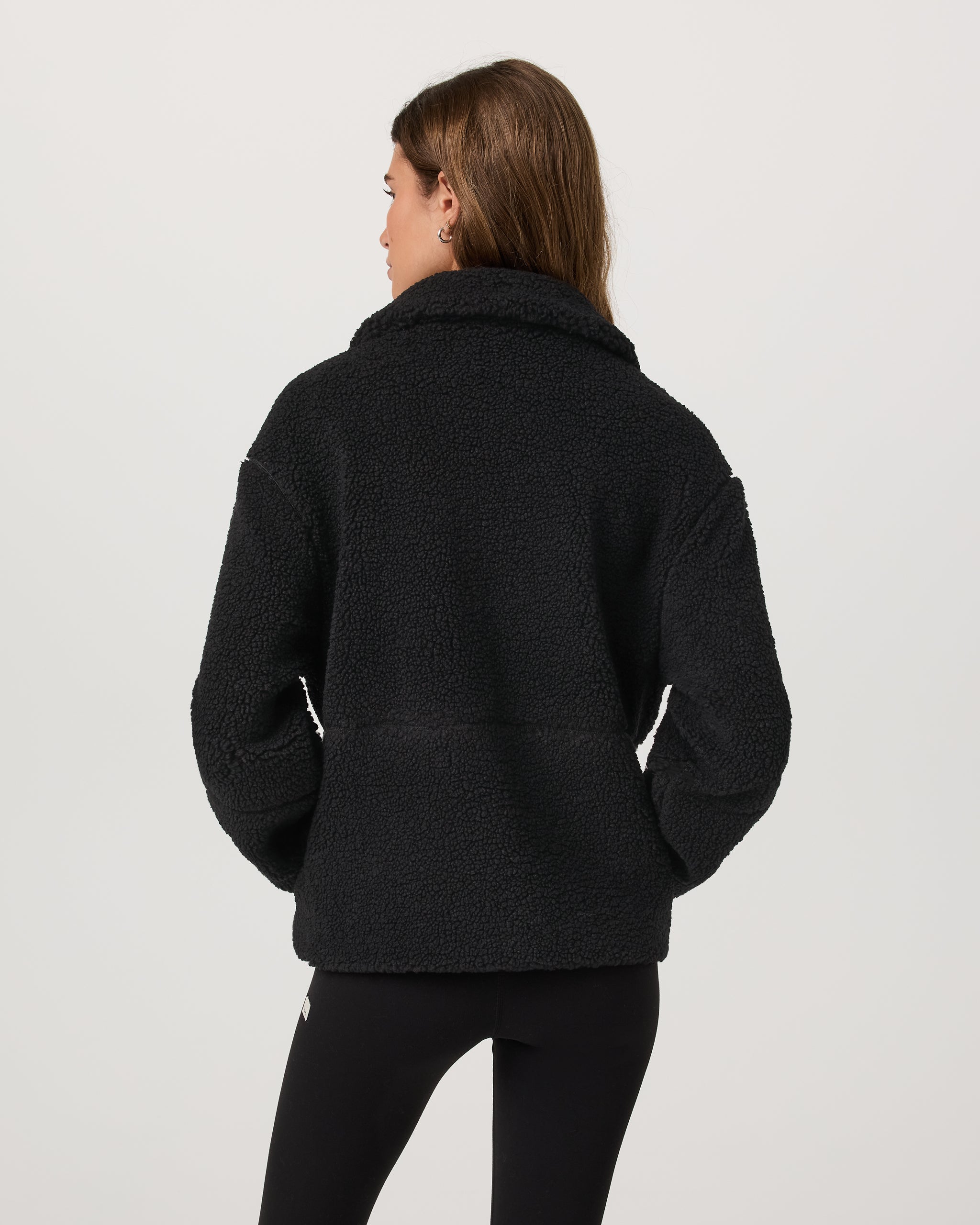 Lou Full Zip Jacket | Black - Image 4