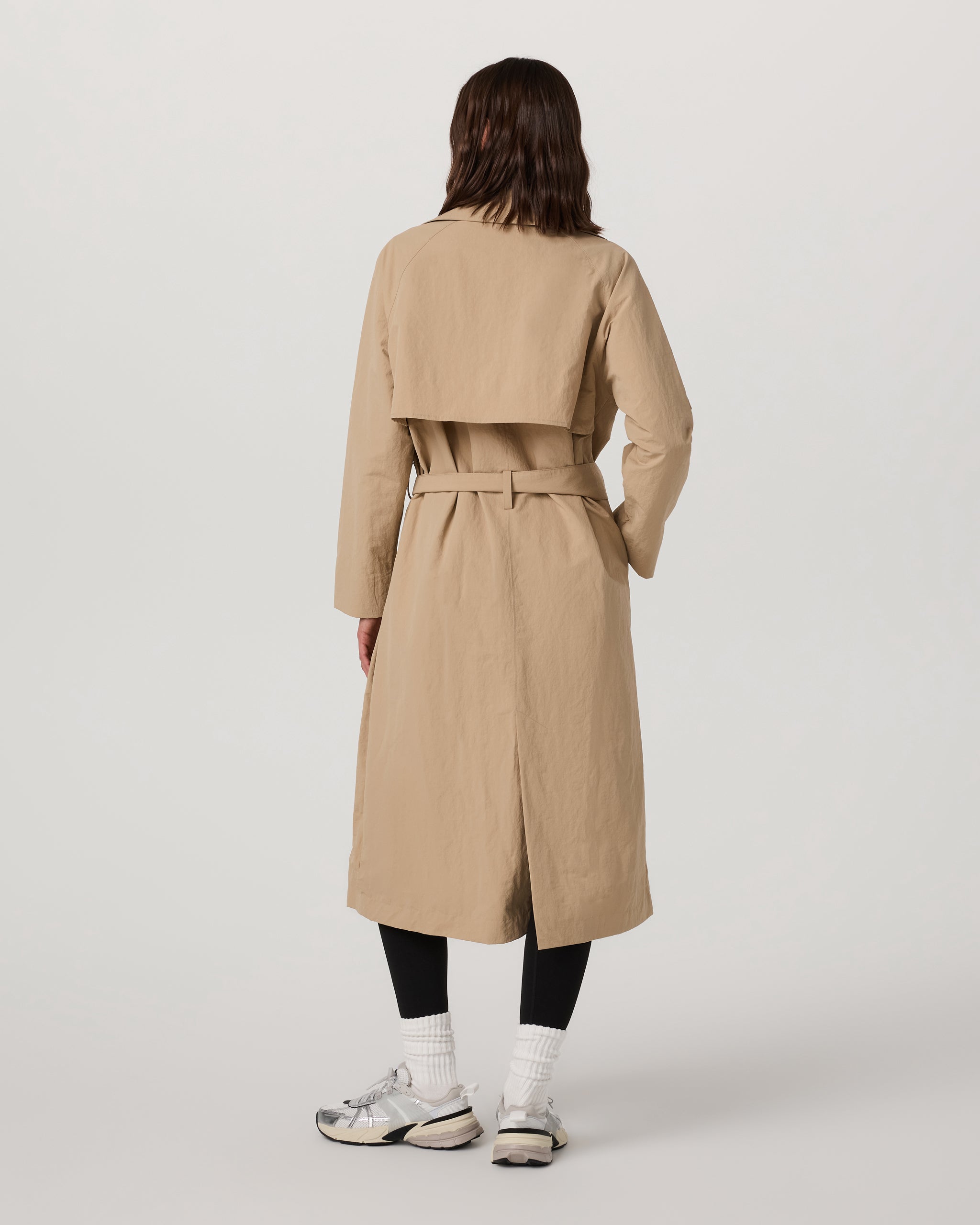 Rhodes Trench Coat | Khaki - Image 4