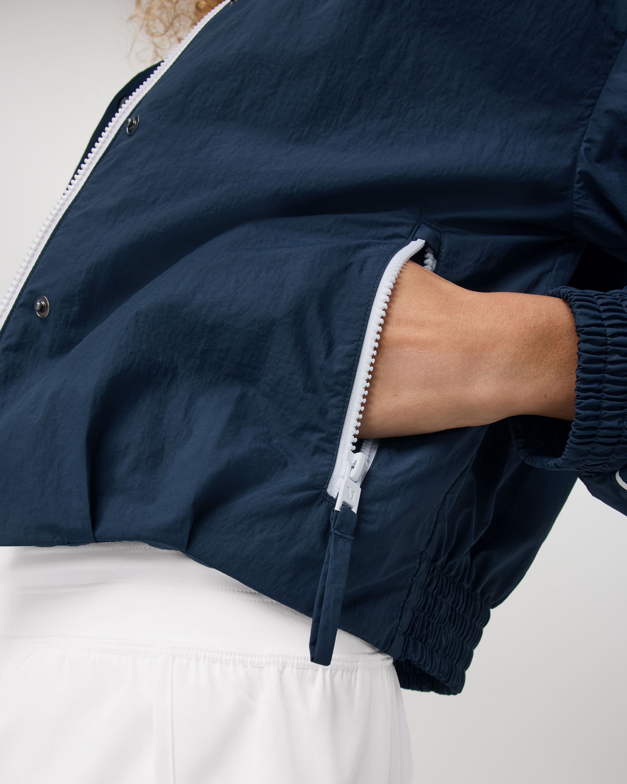 Eaton Fitness Jacket | Ocean Blue - Image 5