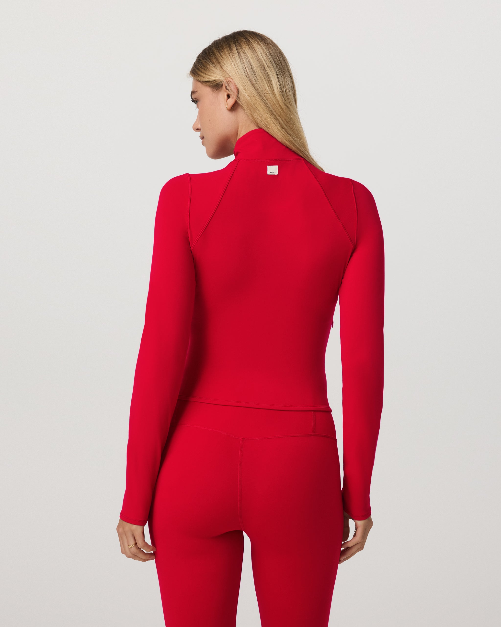 Vuori AllTheFeels™ Full Zip | Cherry - Image 5
