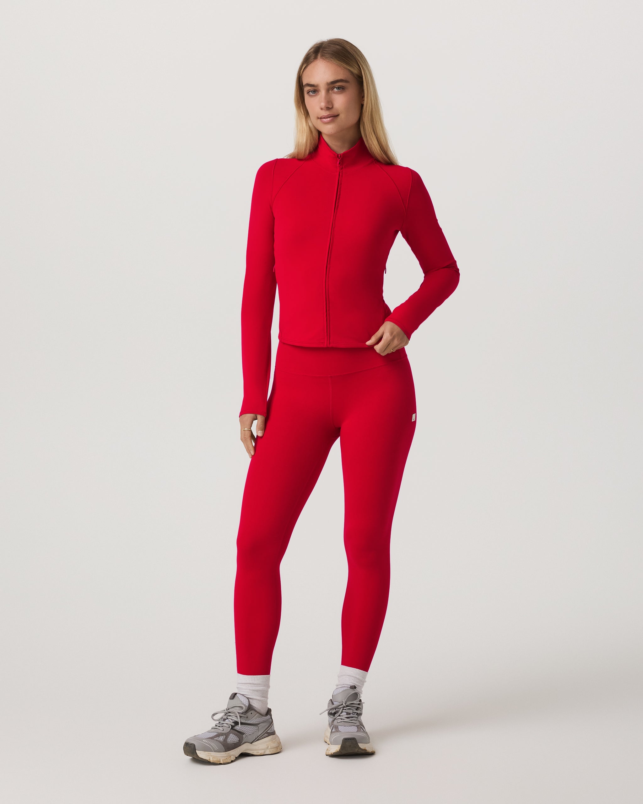 Vuori AllTheFeels™ Full Zip | Cherry - Image 2