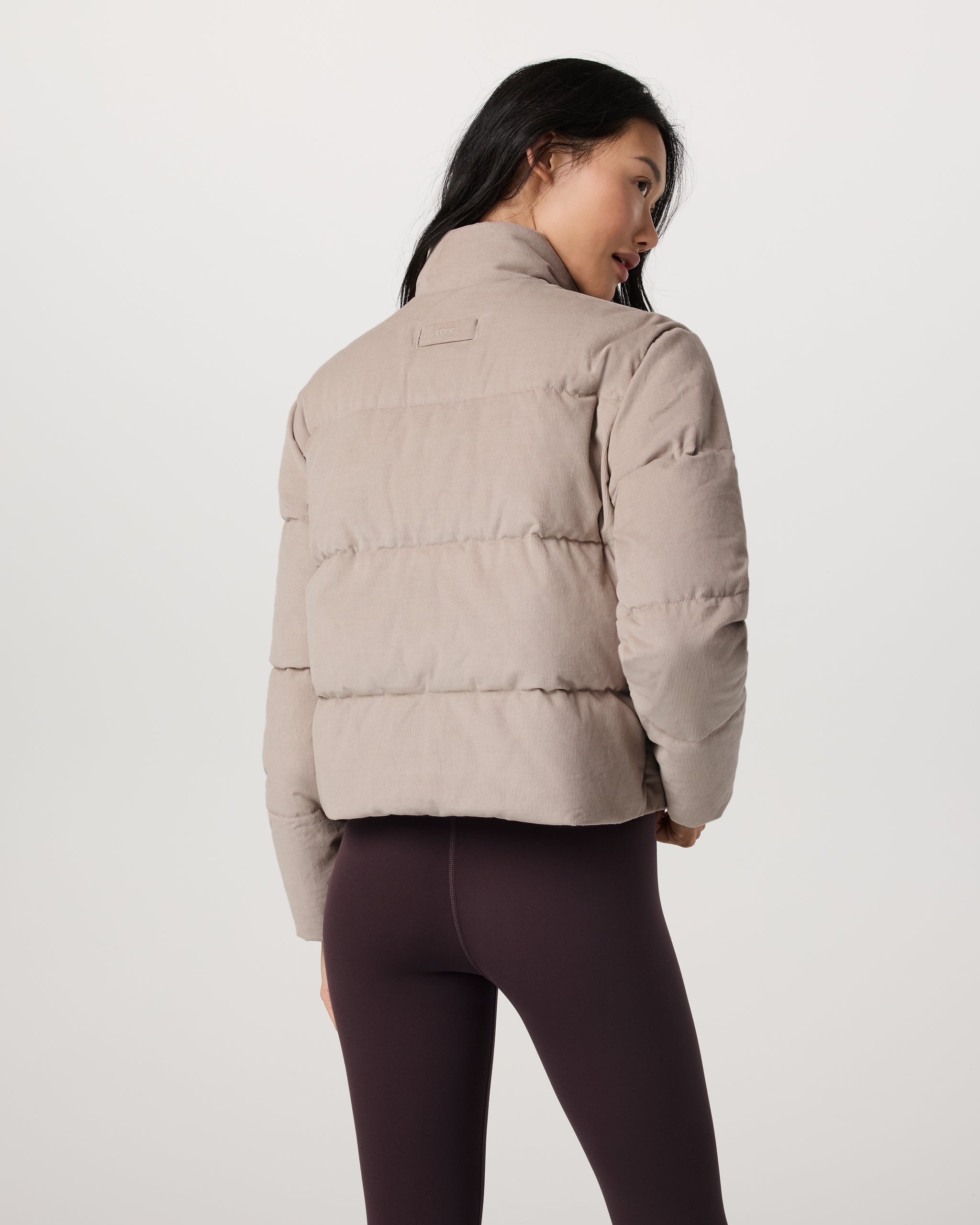 Carmel Corduroy Puffer | Dark Salt - Image 3