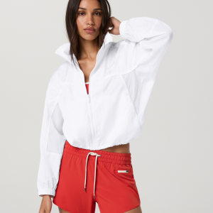 Court Full Zip | White