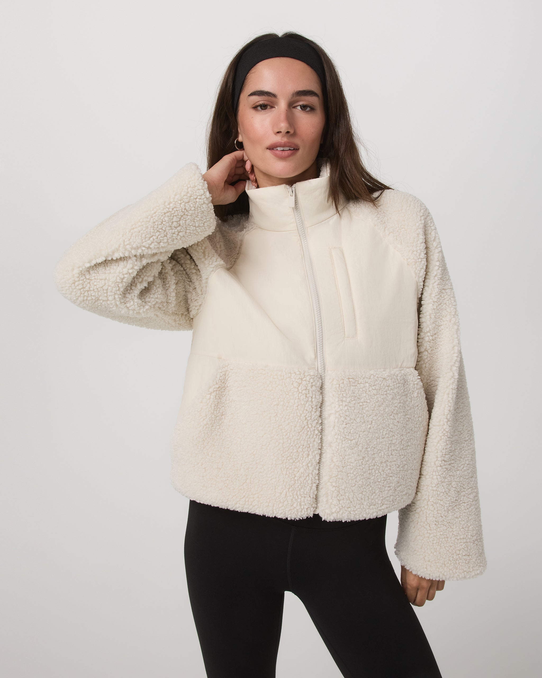 Lou Hybrid Jacket | Bone - Image 2