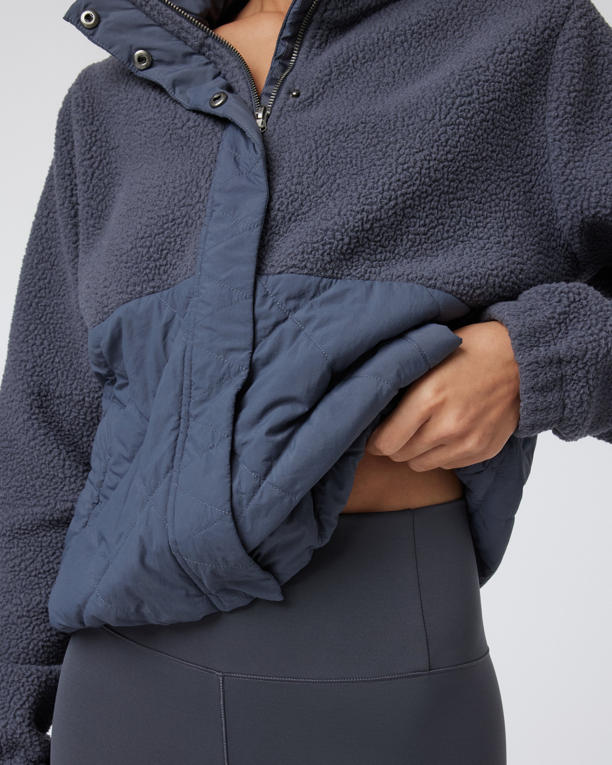 Highlands Sherpa Jacket | Azure - Image 5