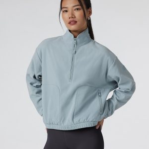 Women's Aspen Half Zip | Chalk Blue