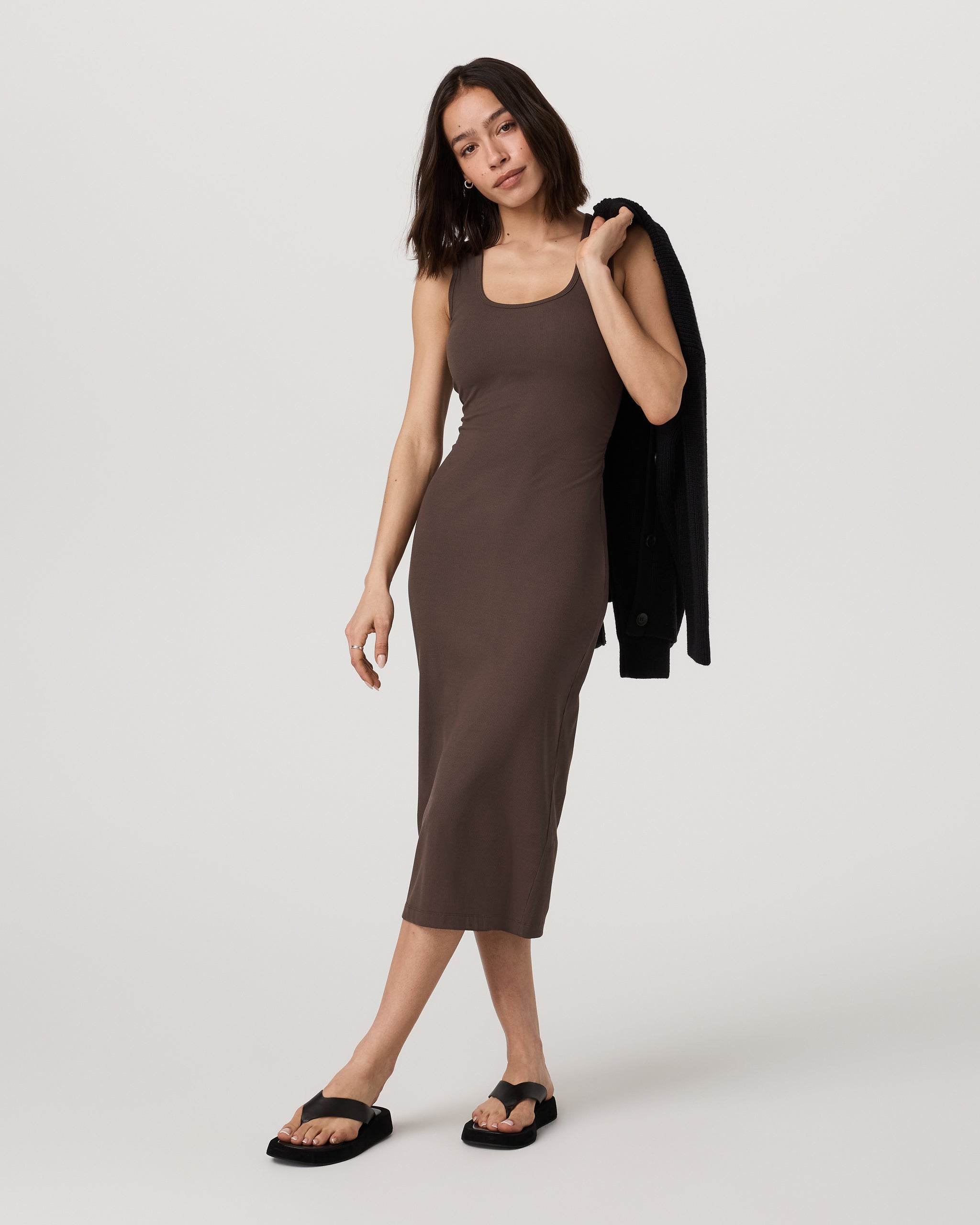 Pose Scoop Dress | Java - Image 4