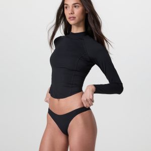 Long Sleeve Crush Rashguard | Black