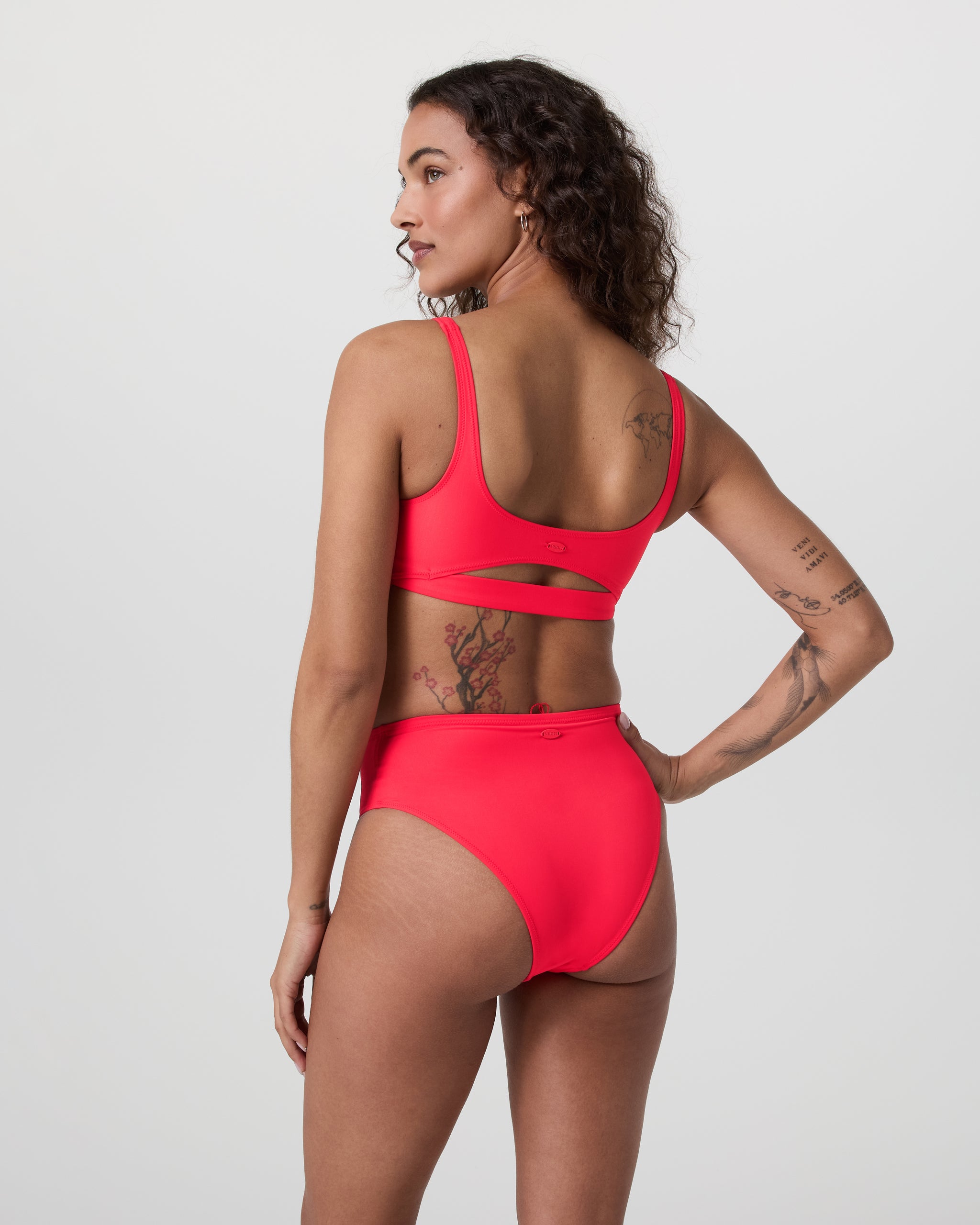 Encinitas Bikini Top | Bright Red - Image 2