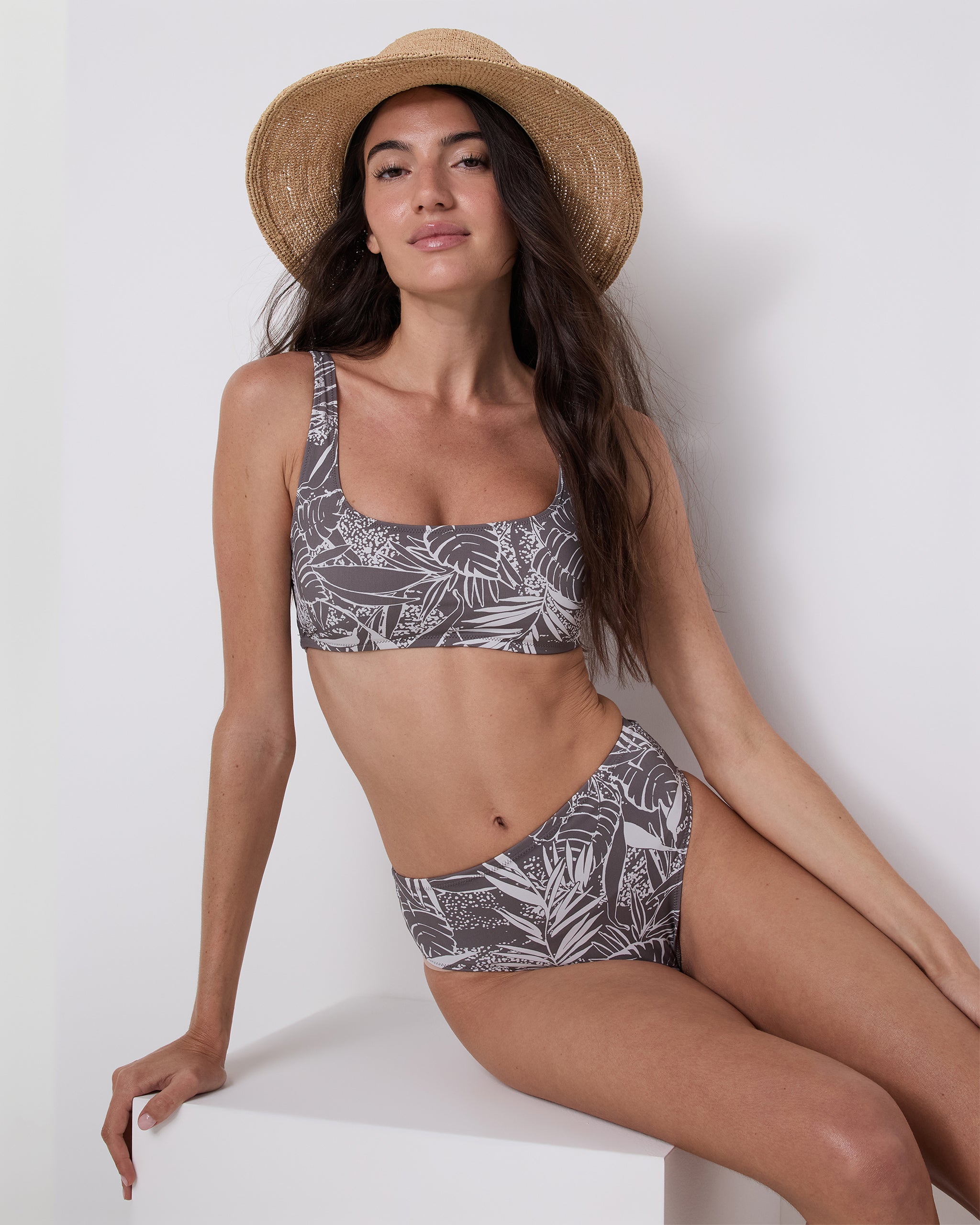 Encinitas Bikini Top | Chia Palm