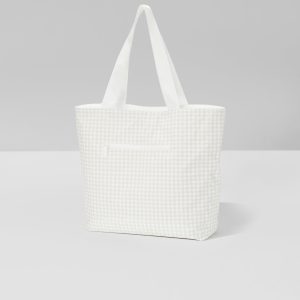 ALOHA-Day Tripper | Natural/Bone Gingham