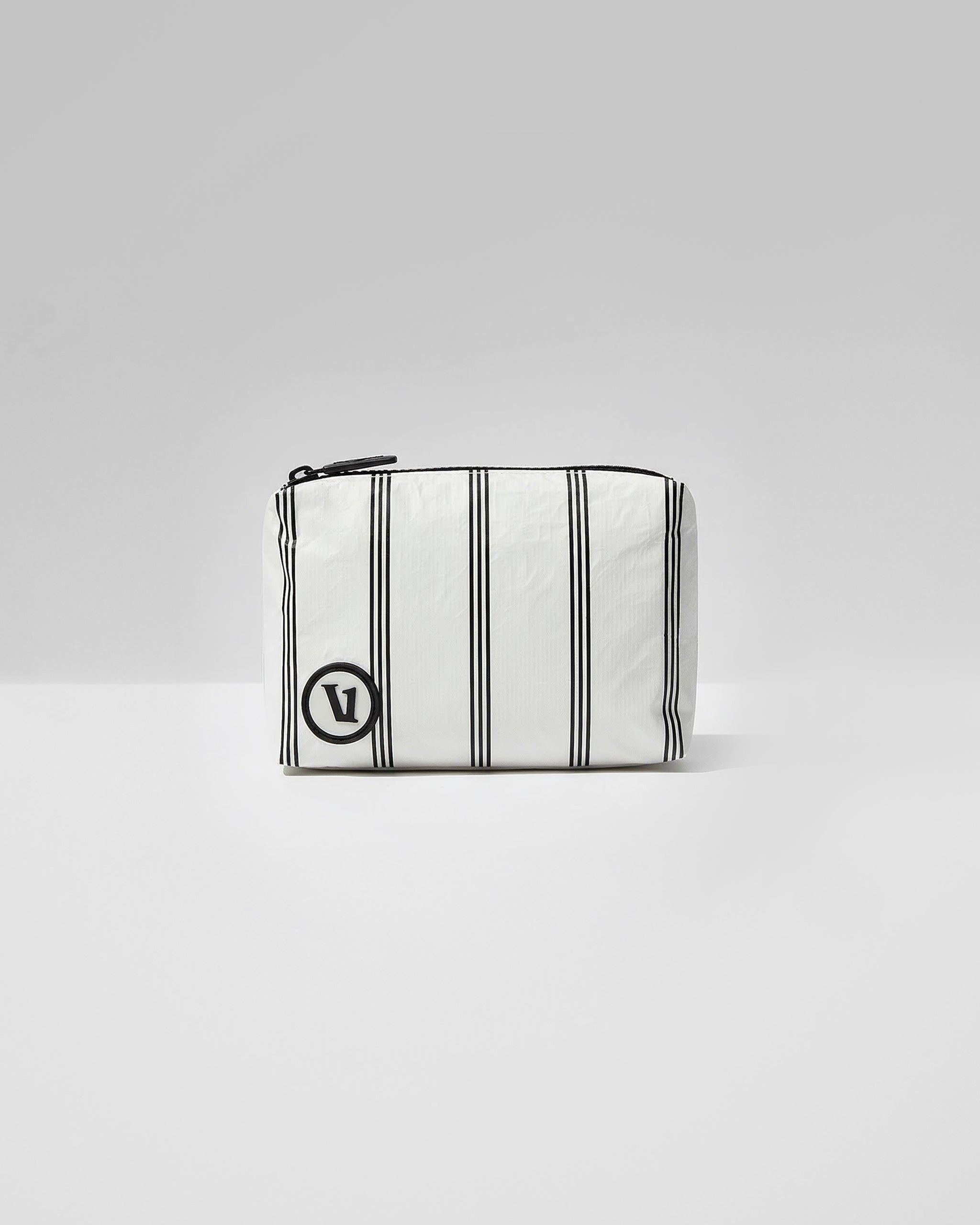 ALOHA-Mini Pouch | Black Charter Stripe