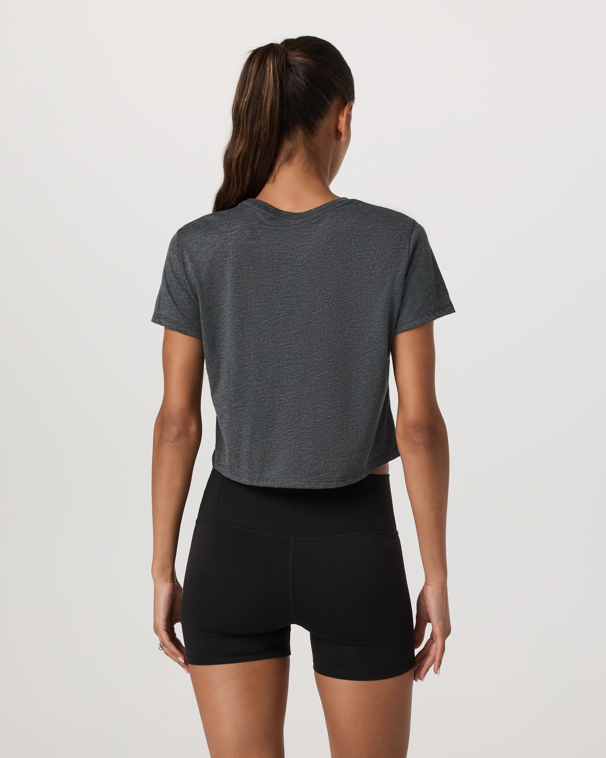 The Rise The Shine Tee | Charcoal Heather - Image 3