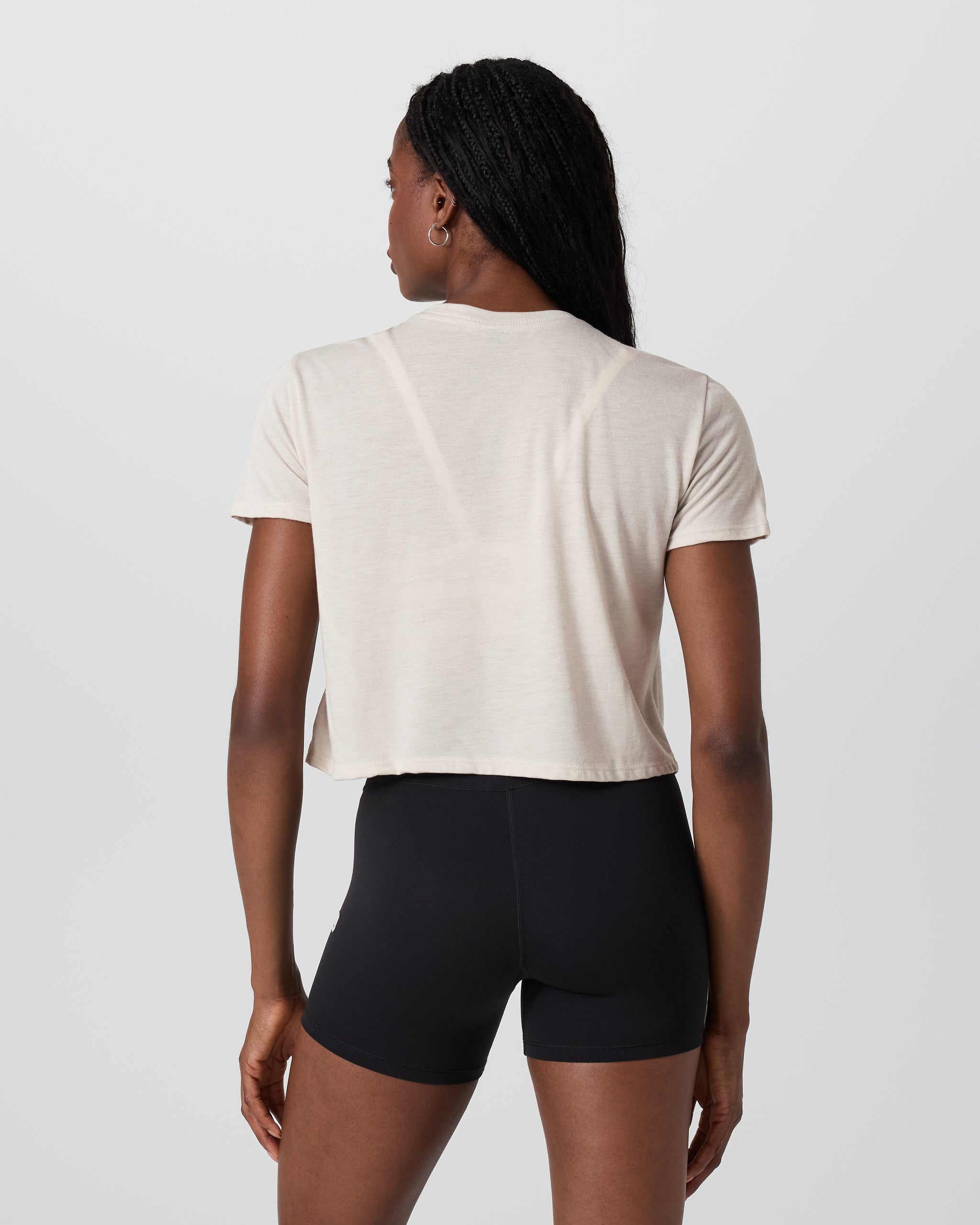 The Rise The Shine Tee | Dust Heather - Image 3