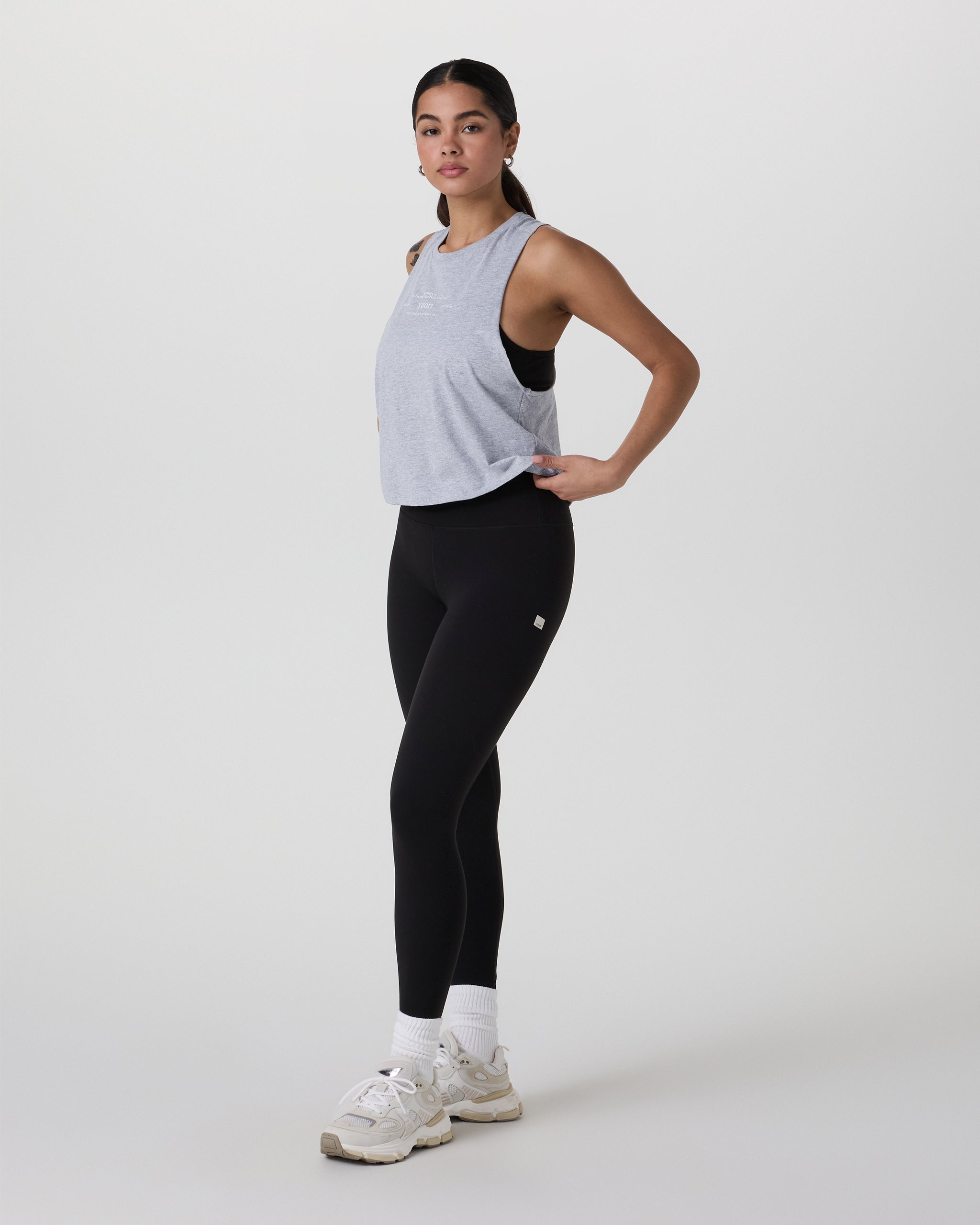 Coastal Lifestyle Tank | Heather Grey - Image 2