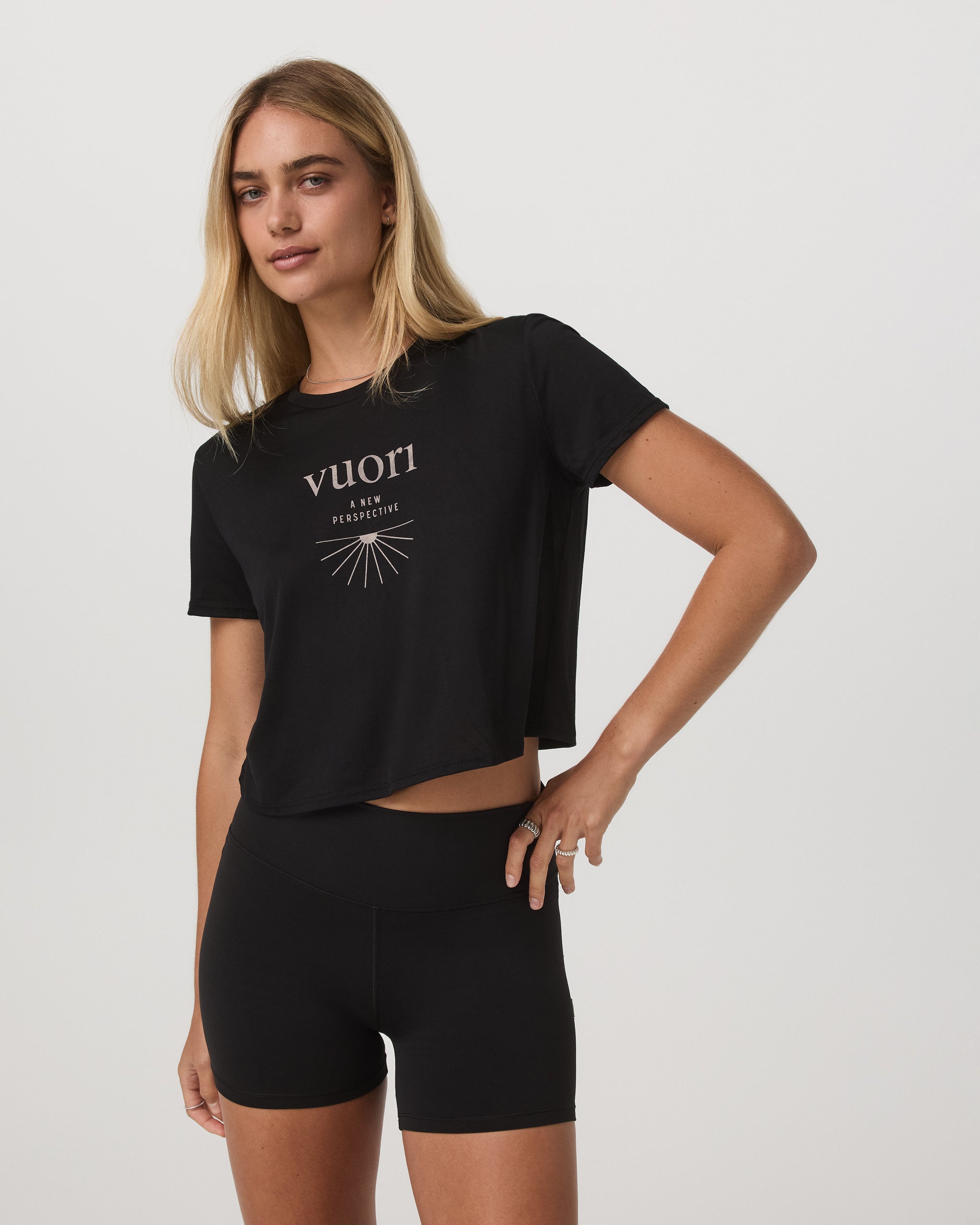 The Shine Tee | Black - Image 2