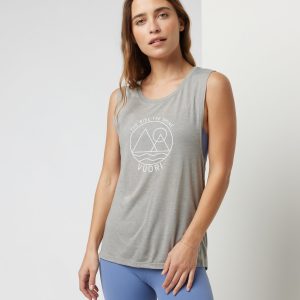 The Rise The Shine Tank | Stone Heather