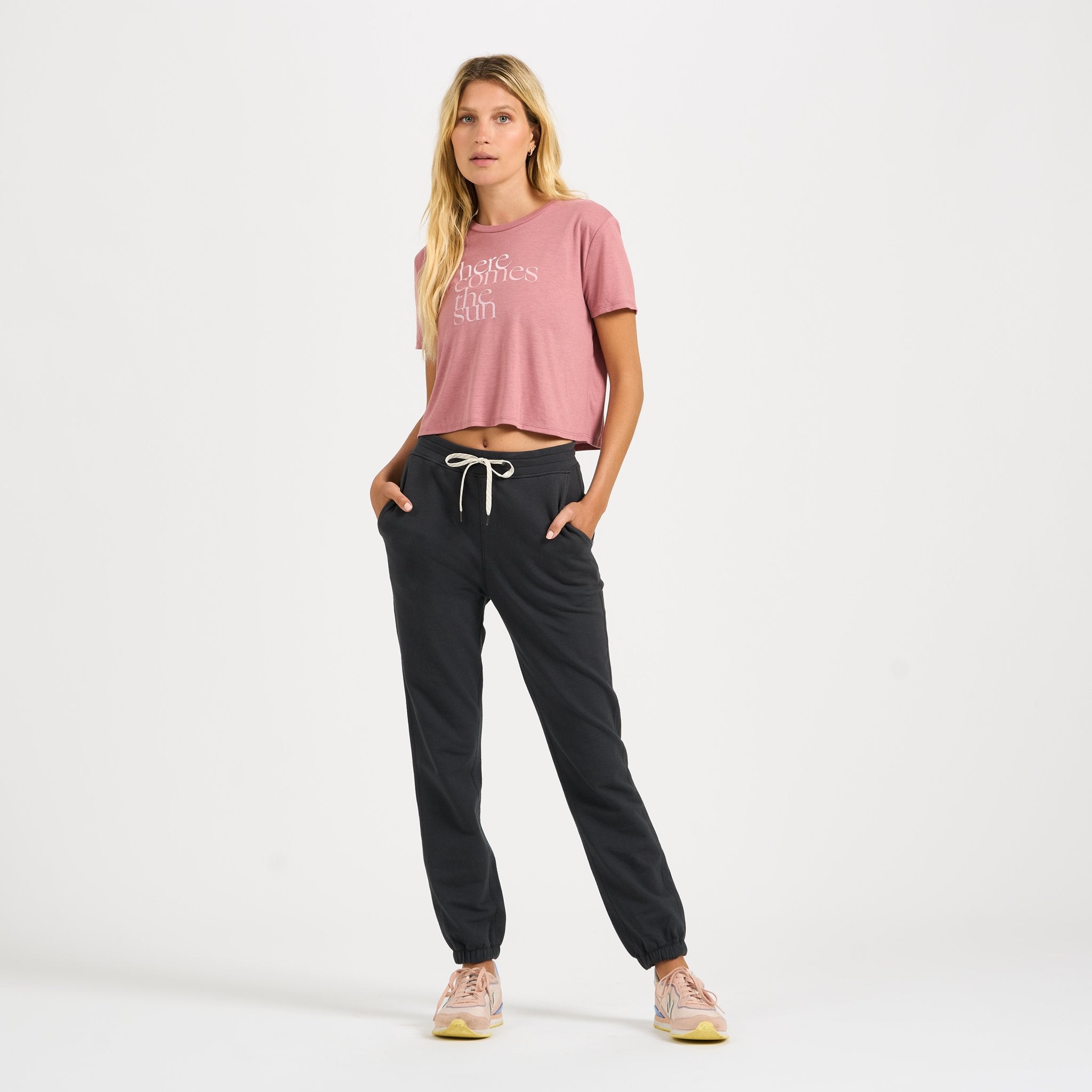 Here Comes the Sun Tee | Mauve - Image 3
