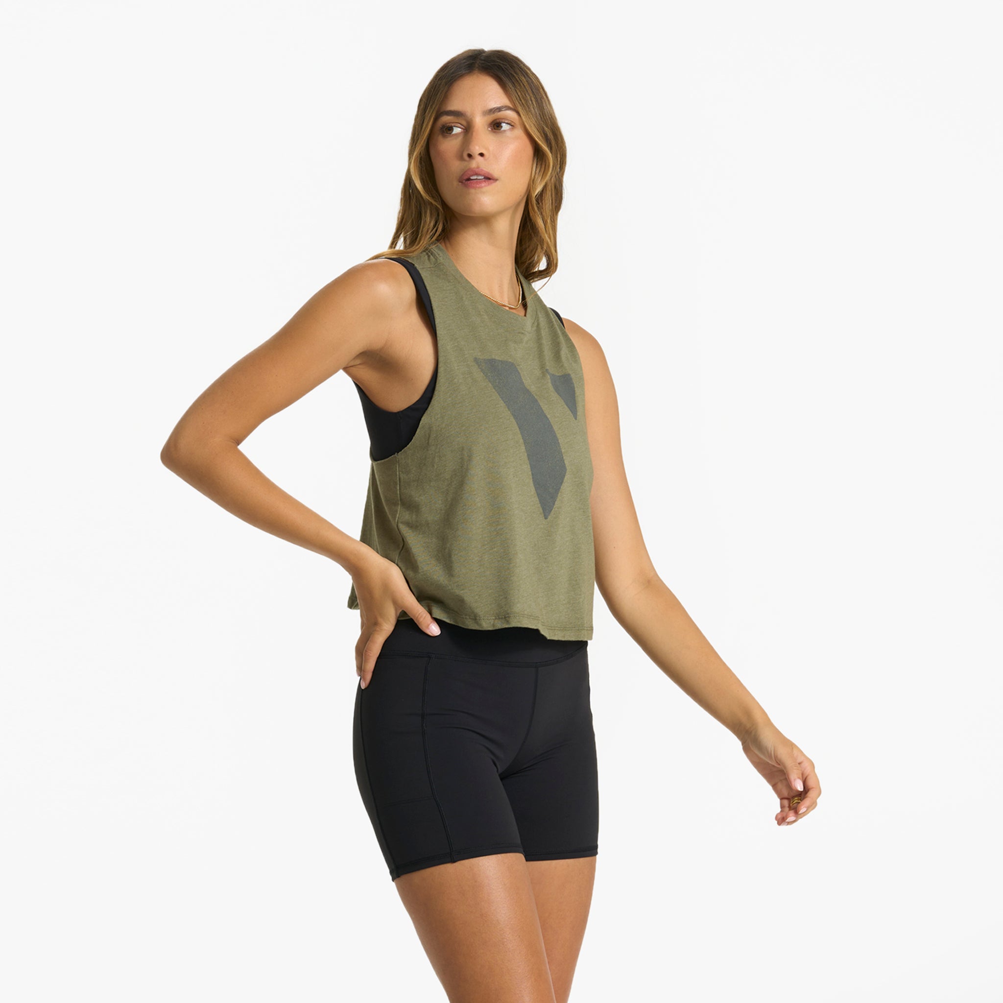 V1 Mod Tank | Olive Heather - Image 2