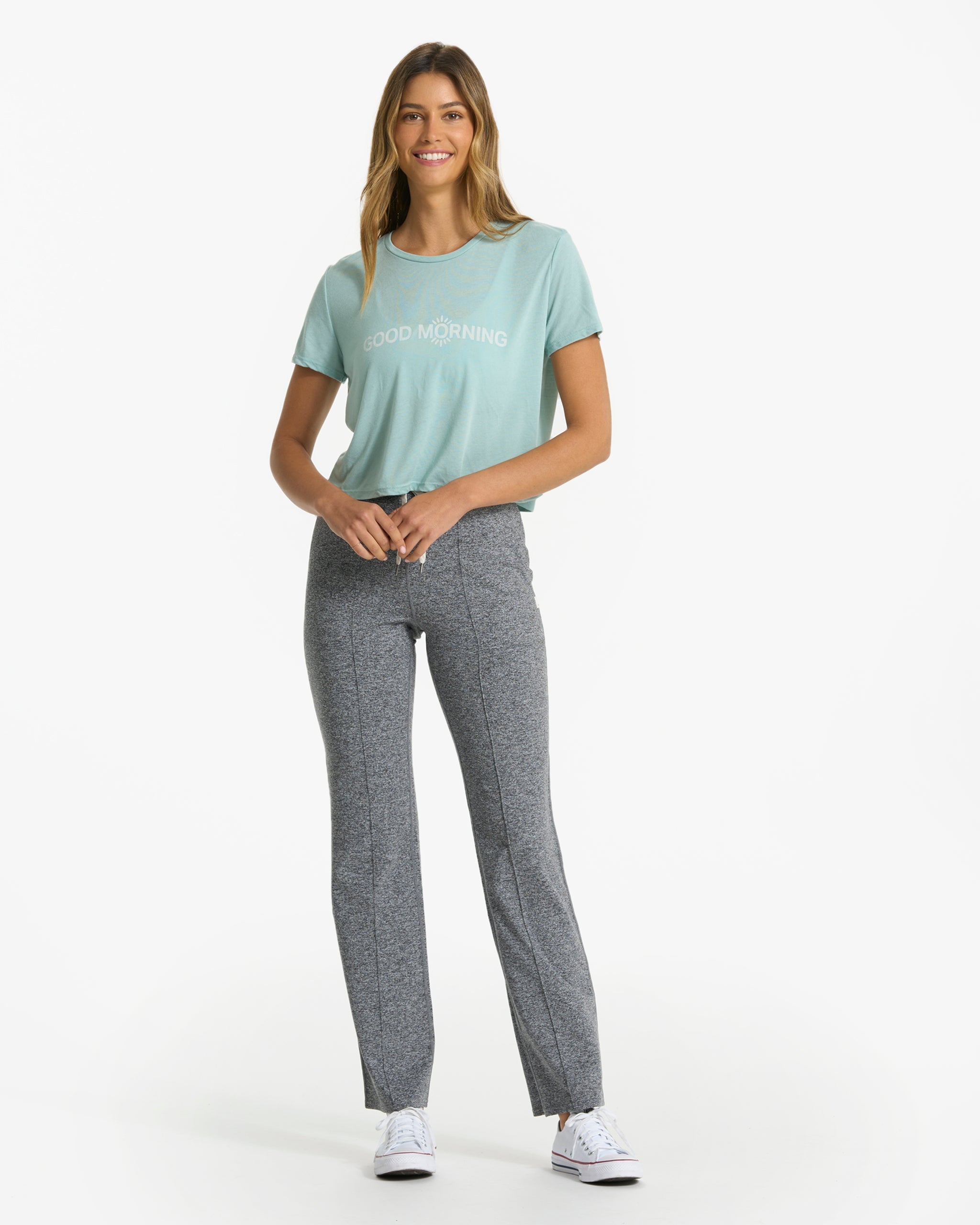 Good Morning Tee | Dusty Blue - Image 4