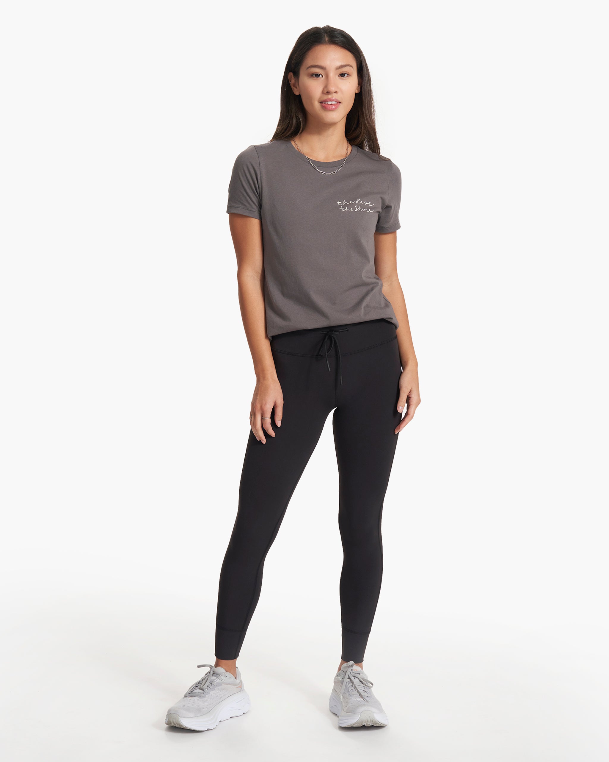 Script Tee | Charcoal - Image 2