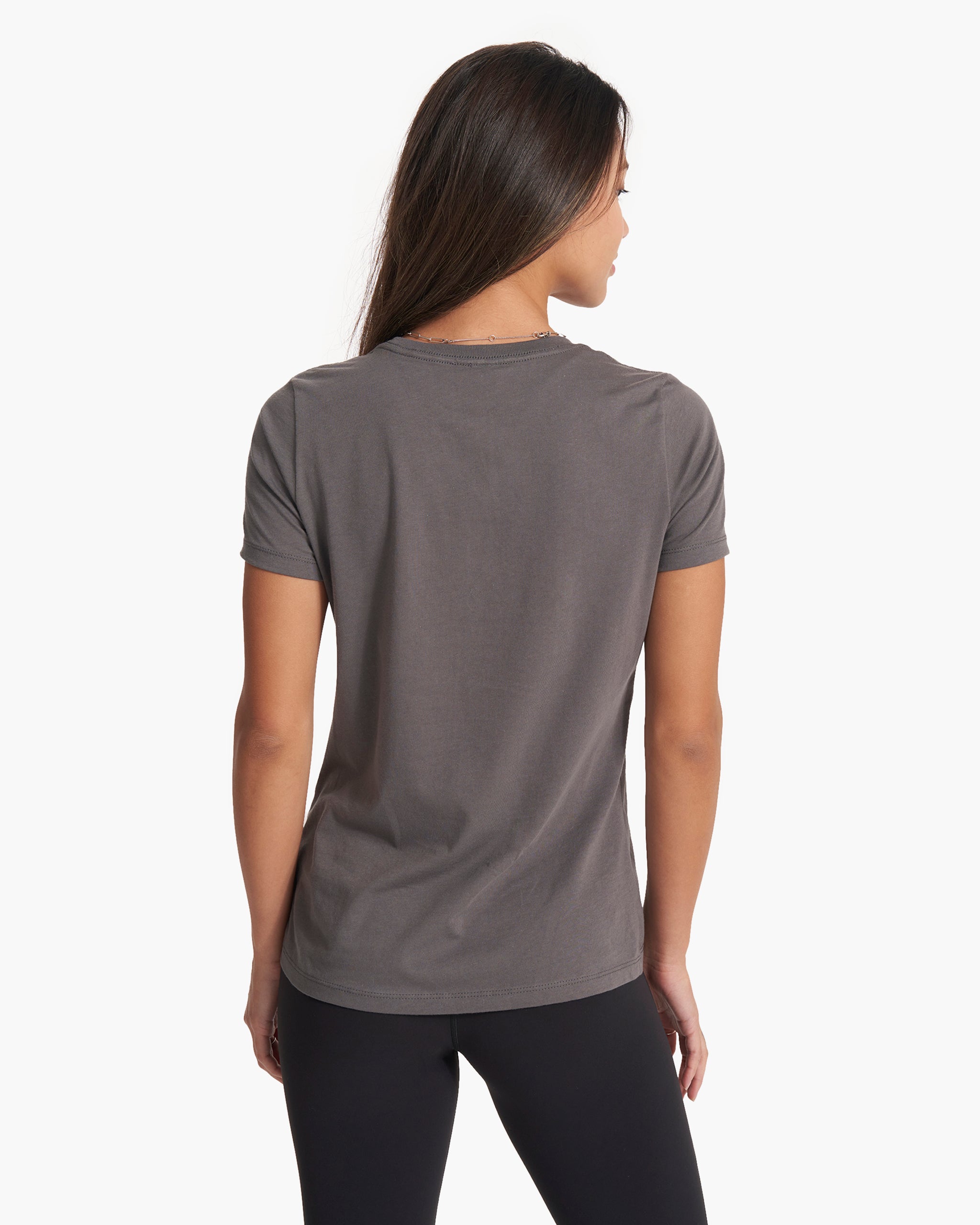 Script Tee | Charcoal - Image 4